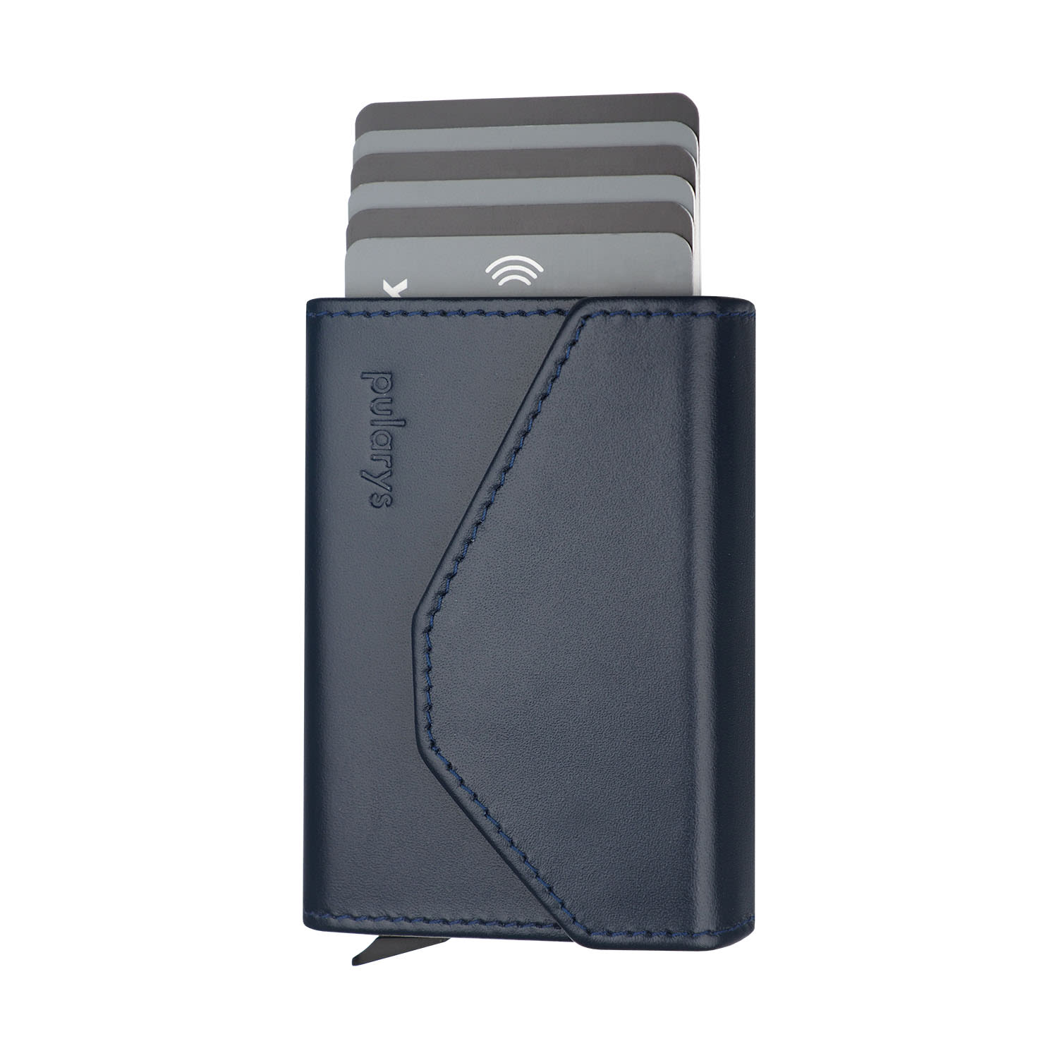 Men’s Blue Pularys Rfid Wallet - Raven Style In Navy Colour