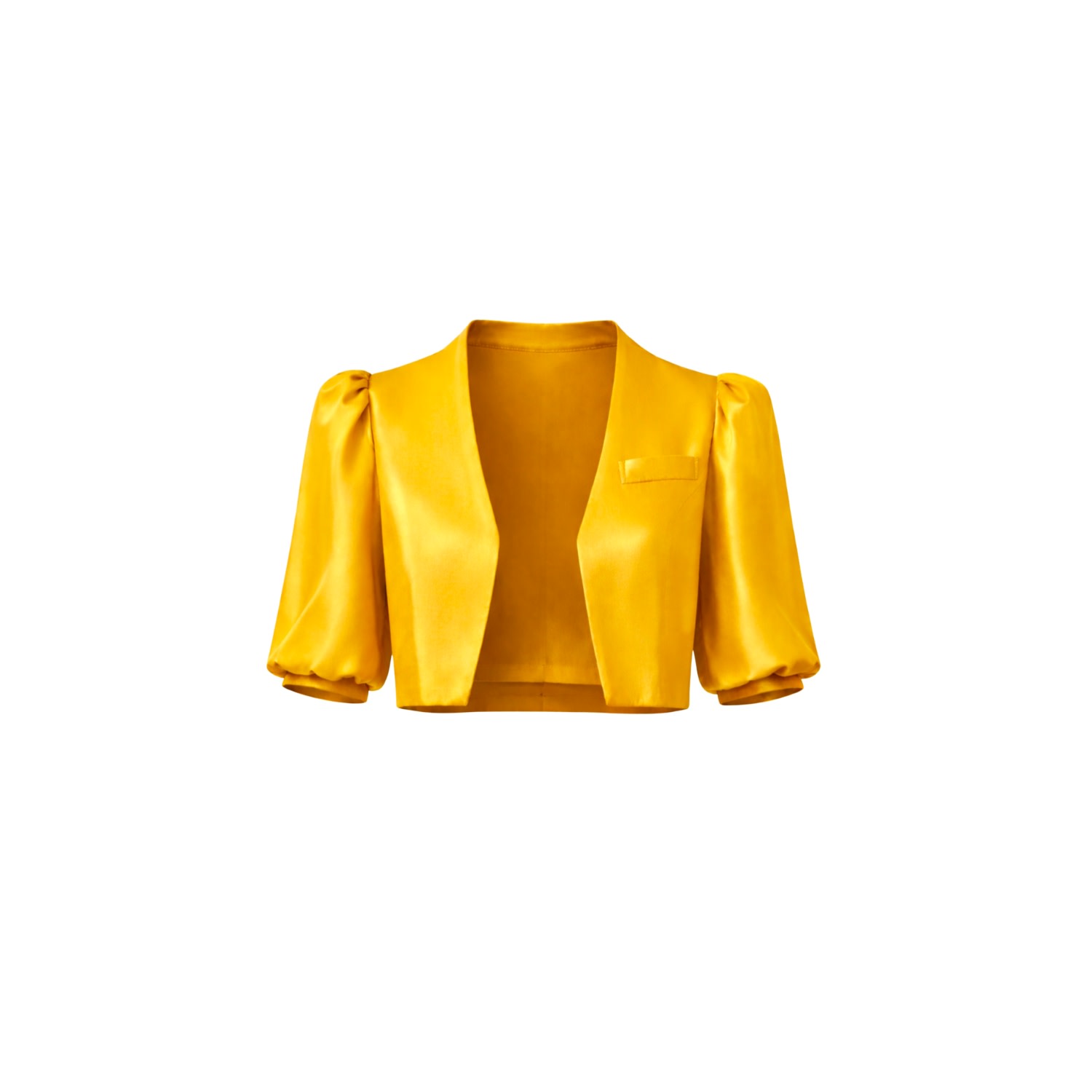 Women's Yellow The Palazzo Jacket - Mustard Gold | Extra Large | Lumina Eligma