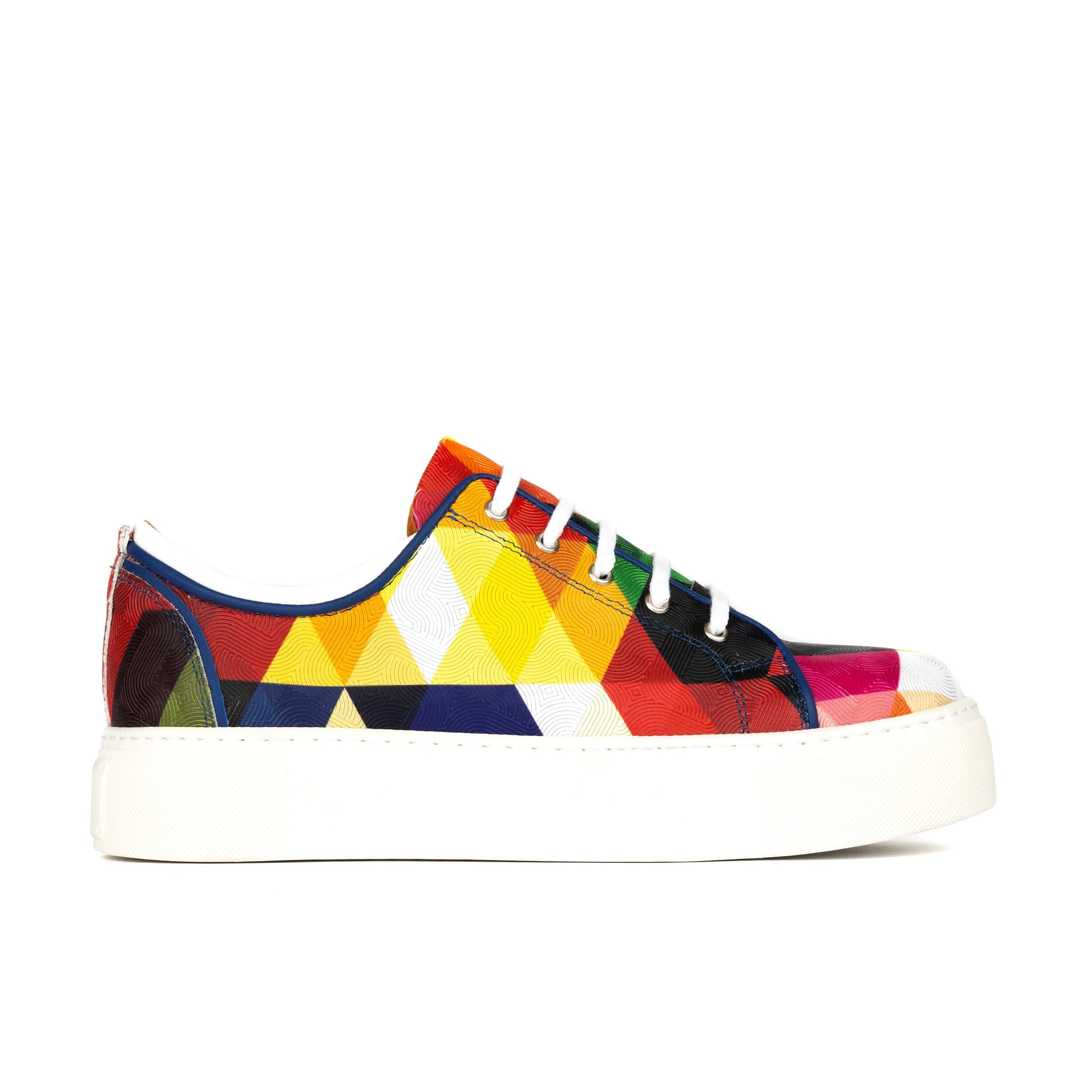 Embassy London Usa Camila - Retro - Womens Designer Sneakers In Black/white
