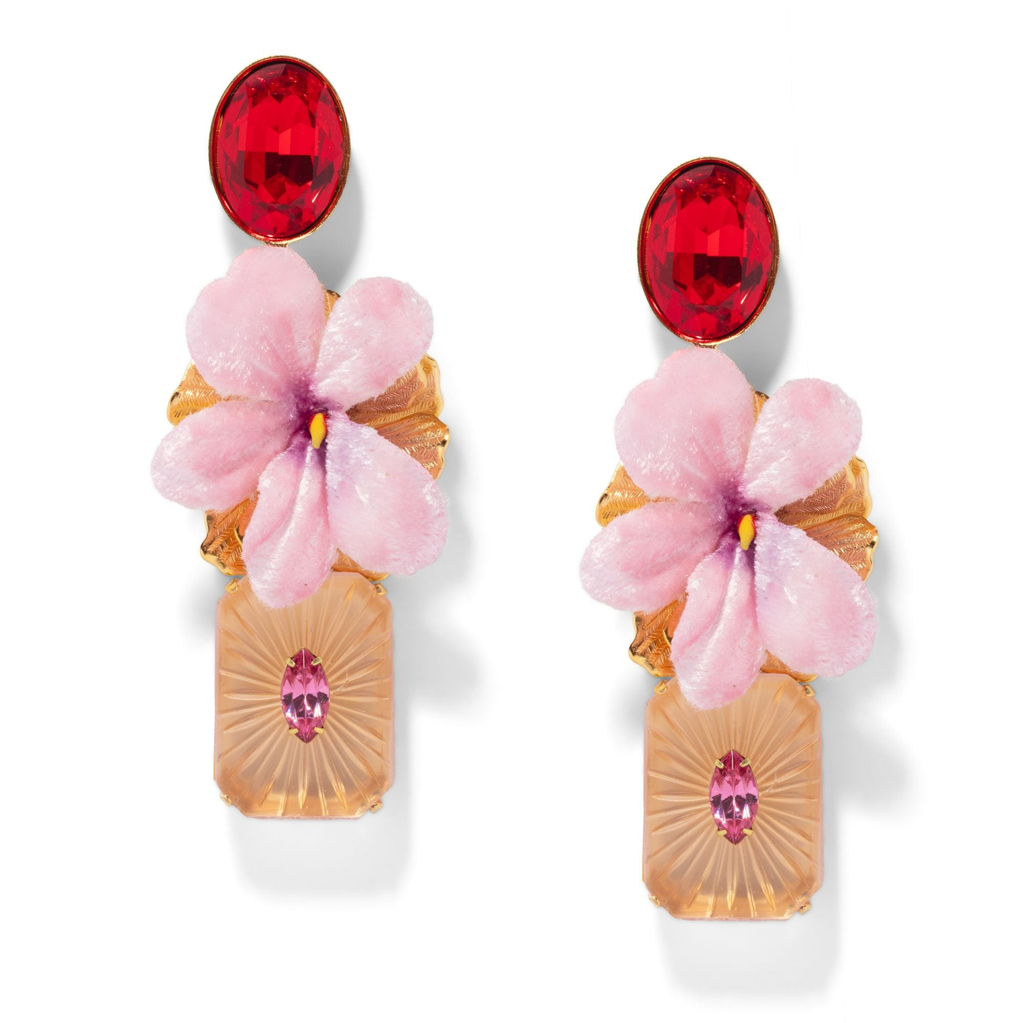 The Pink Reef Women's  Ruby Earring
