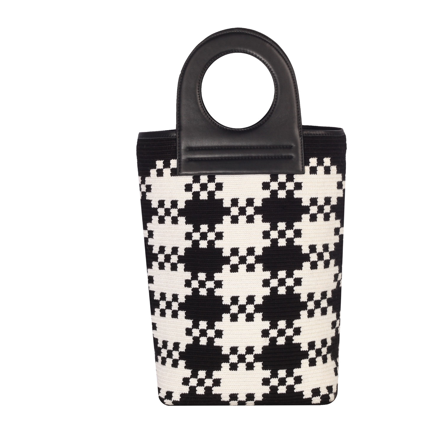 Women’s Black / White Mia Plaid Allbyb