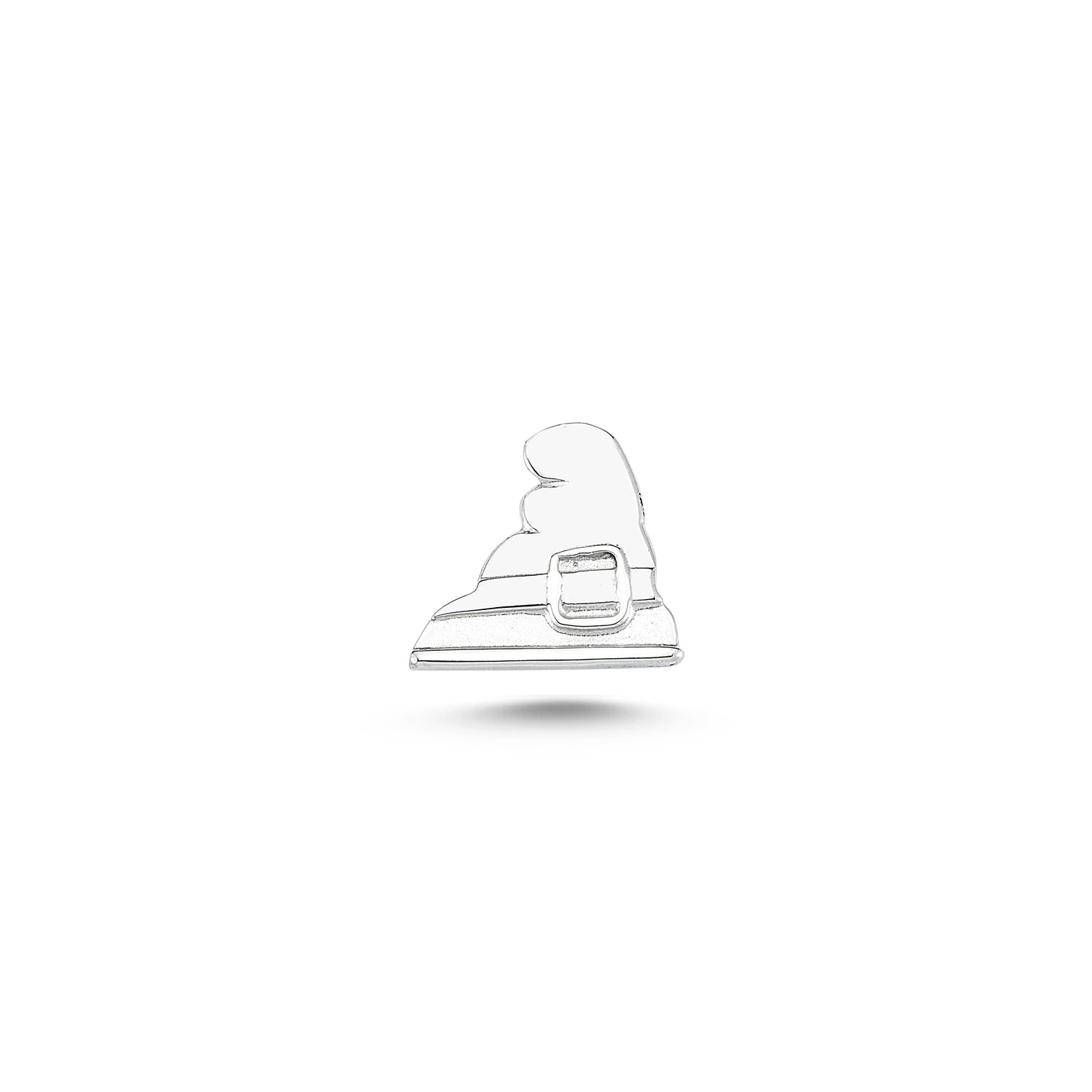 Ecce | Artisan Diamonds Women's 925k Sterling Silver Christmas Hat Mini Pin In Metallic