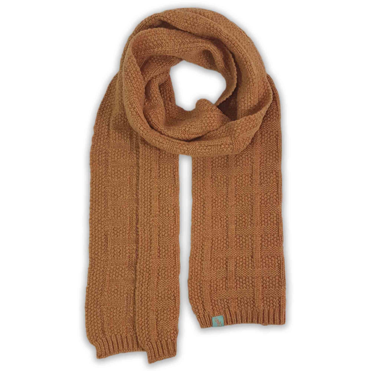 Otto & Spike Women's Yellow / Orange Scarves - Basketcase - Gazelle Mustard In Orange