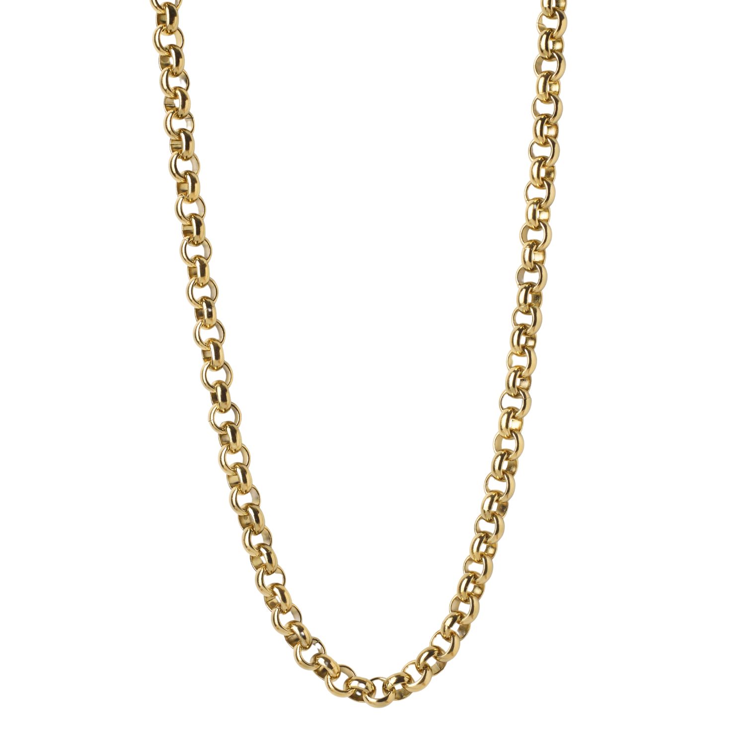 Hoops + Chains Ldn Women's Gold Belcher Chain