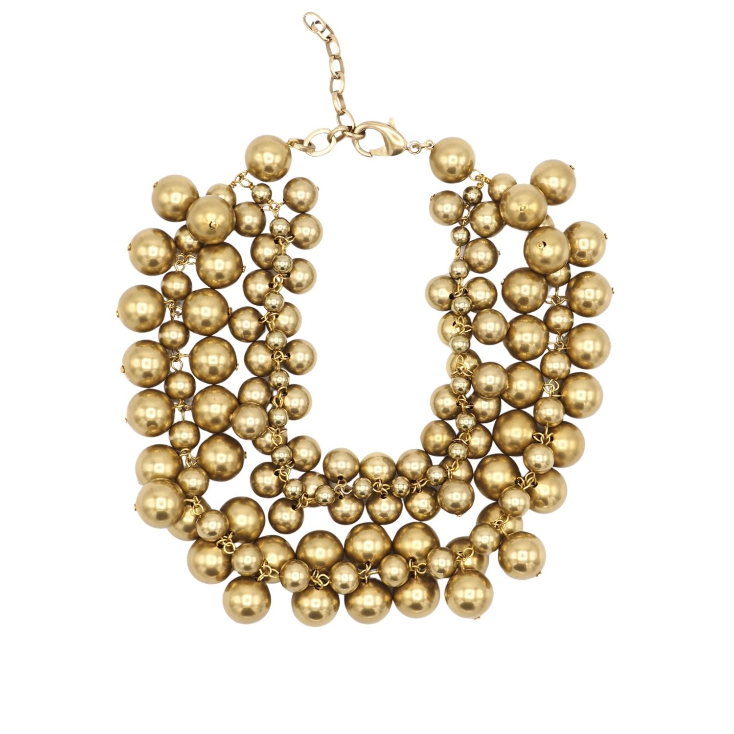Sita Nevado Women's Maraca Necklace - Gold In Gold