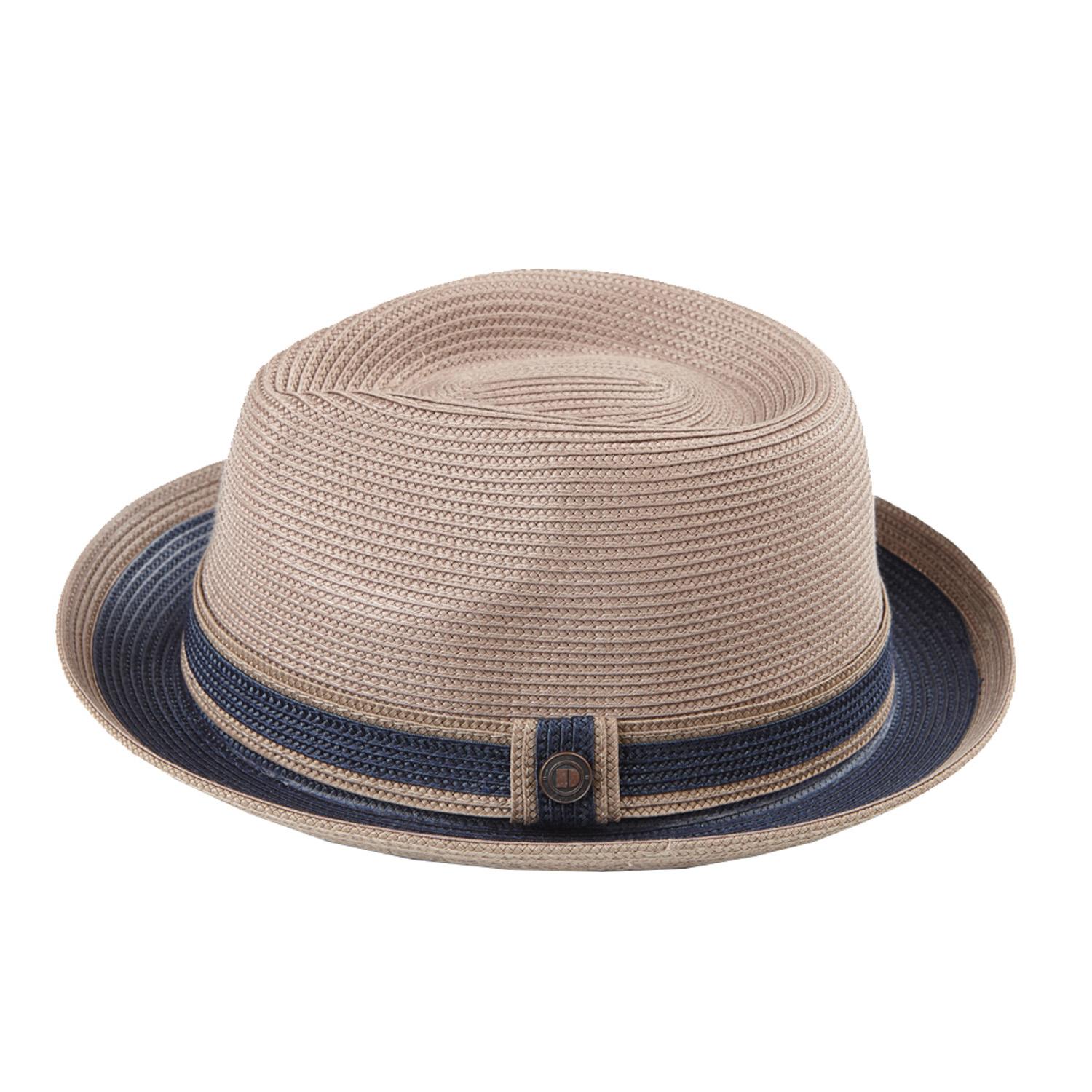 Dasmarca Hats Men's Neutrals Dasmarca Raynor Summer Two Tone Crushable Hat - Beige In Beige