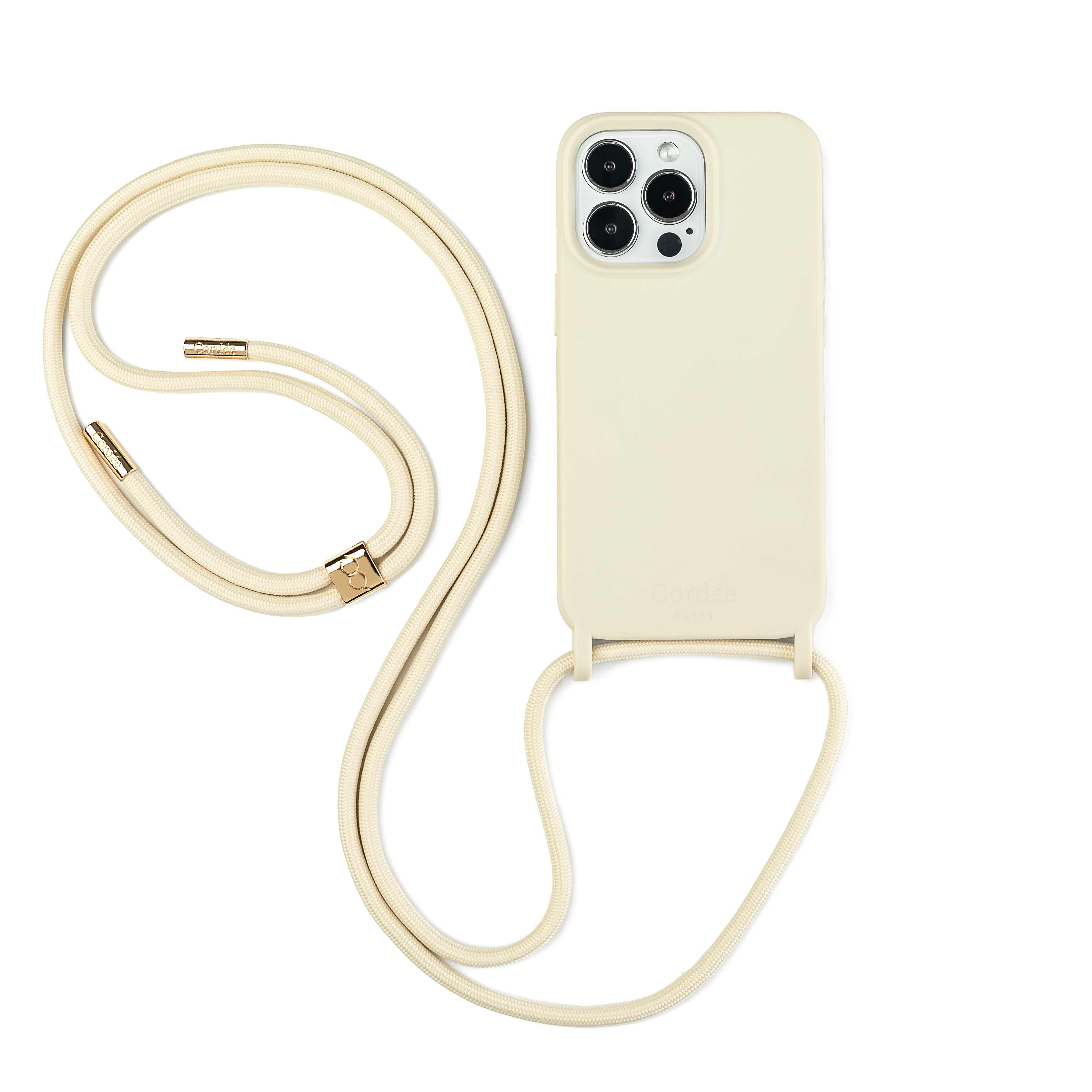 Cordée Cases White Cairo Phone Strap Set Ivory In White