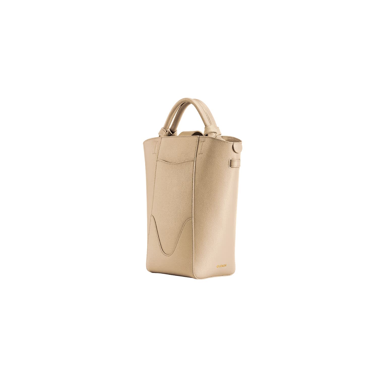 Oleada | Mini Marina Bucket Champagne | Medium Bucket Bag