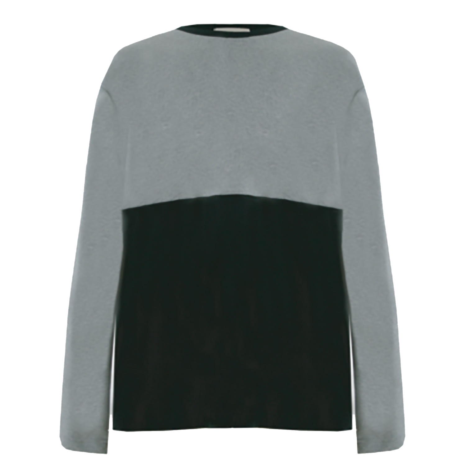 Women’s Organic Mixed Black & Grey Jumper Extra Small Rozenbroek