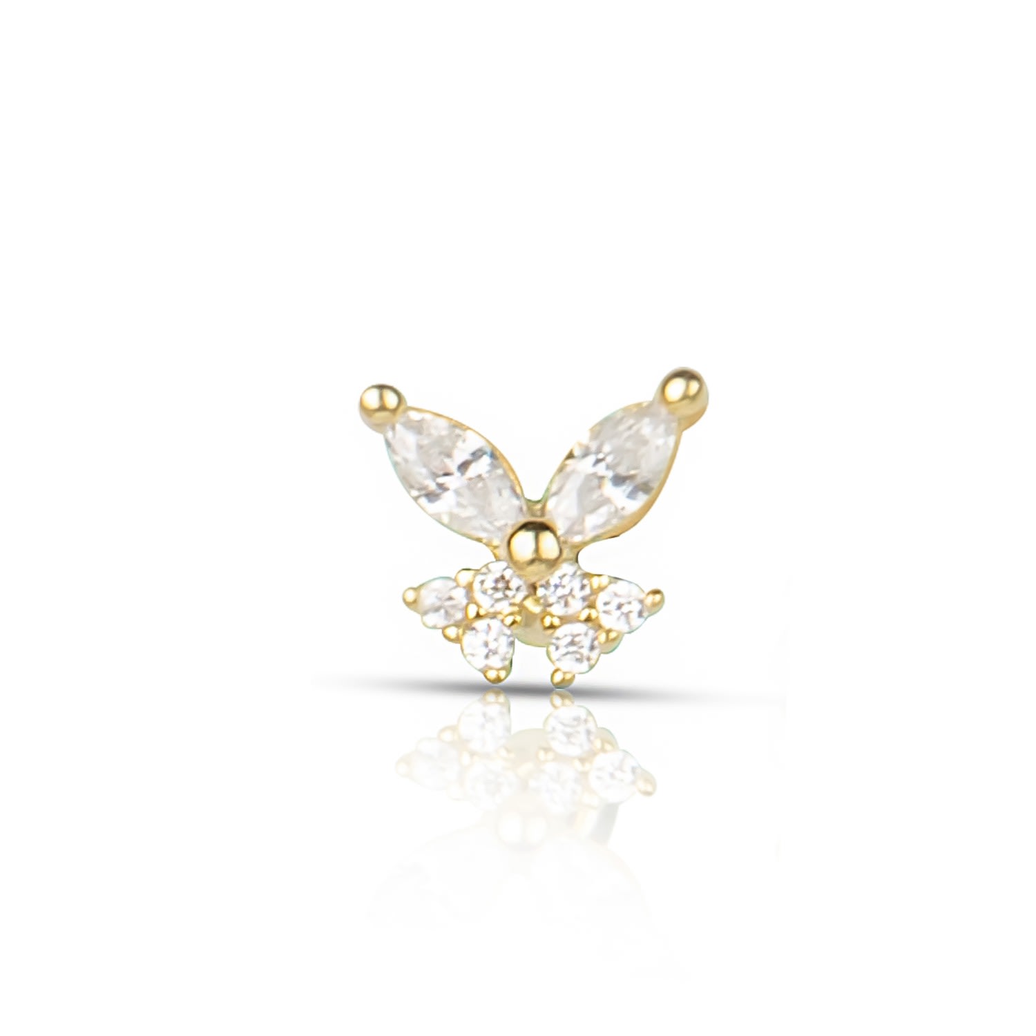 Ep Designs Women's Mila Mini Piercing Gold In Gold