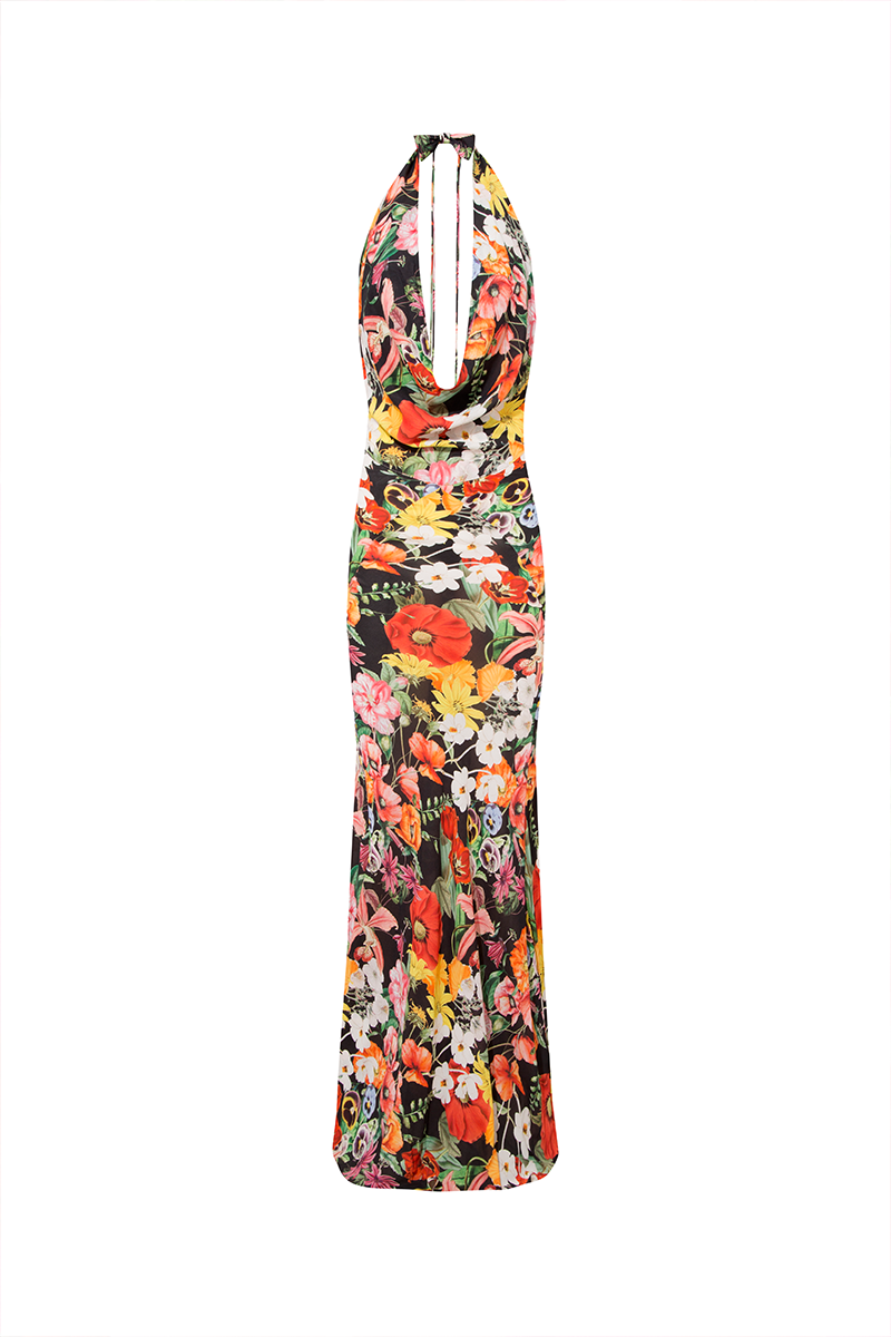 Luna B Women's Siren Dress Black In Multi