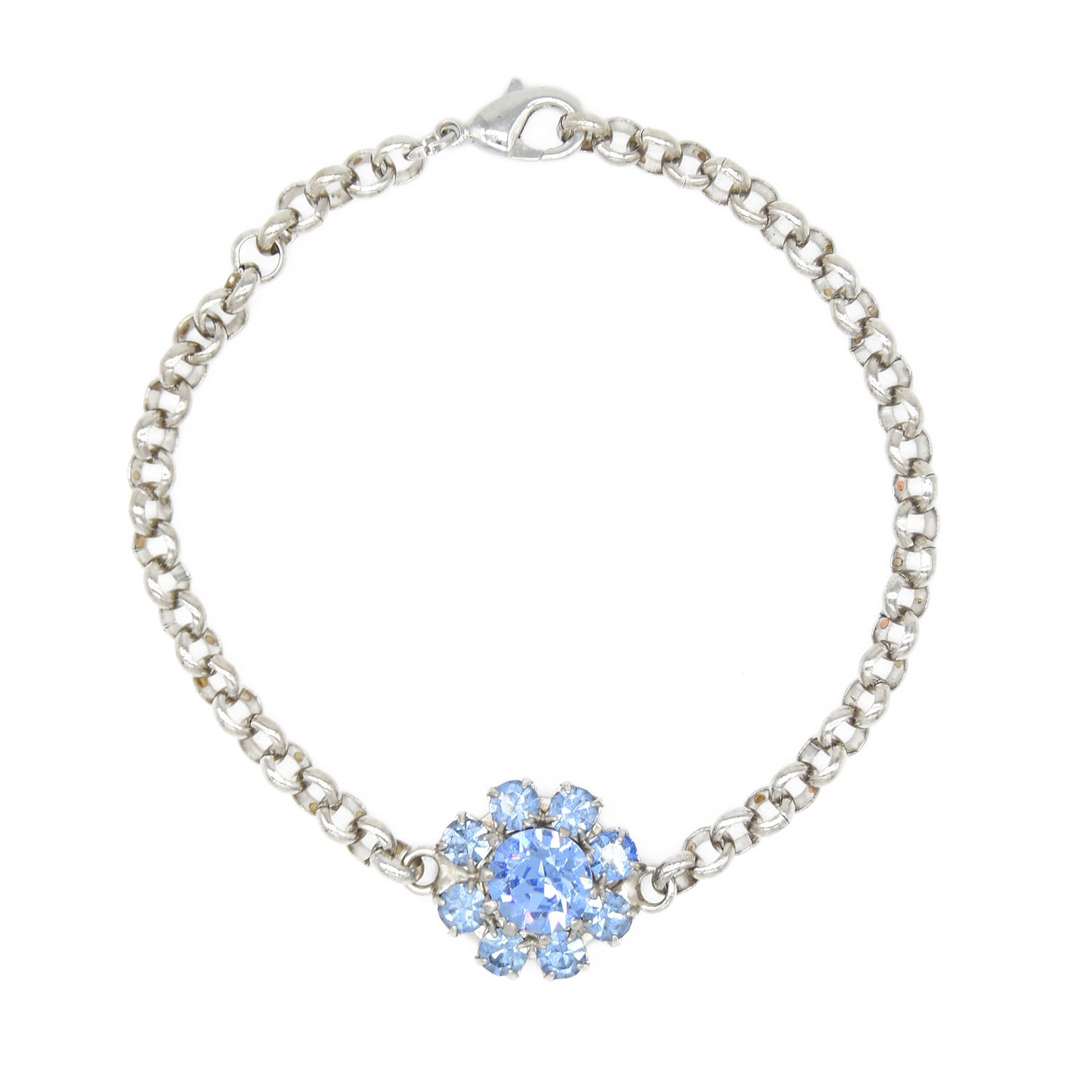 Rosaspina Firenze Women's Blue Florentine Garden Bracelet In Light Sapphire In Blue