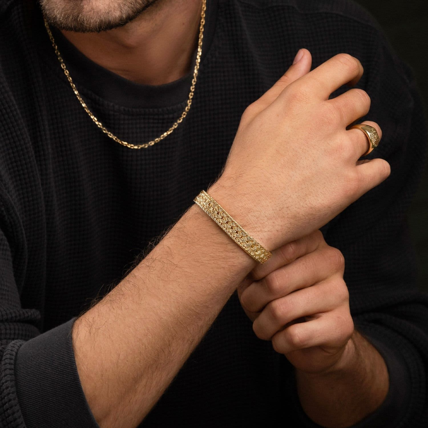 ジョングクGOLDEN BRACELET (M/L_F) BTS Jungkook 'Golden' BRACELET – SEOUL TERRACE