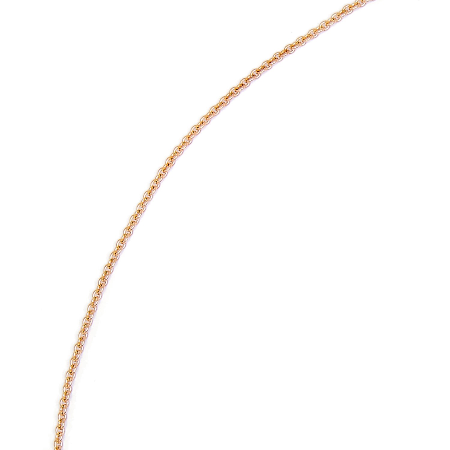 Women’s 18 Carat Rose Gold Chain Medium Kaizarin