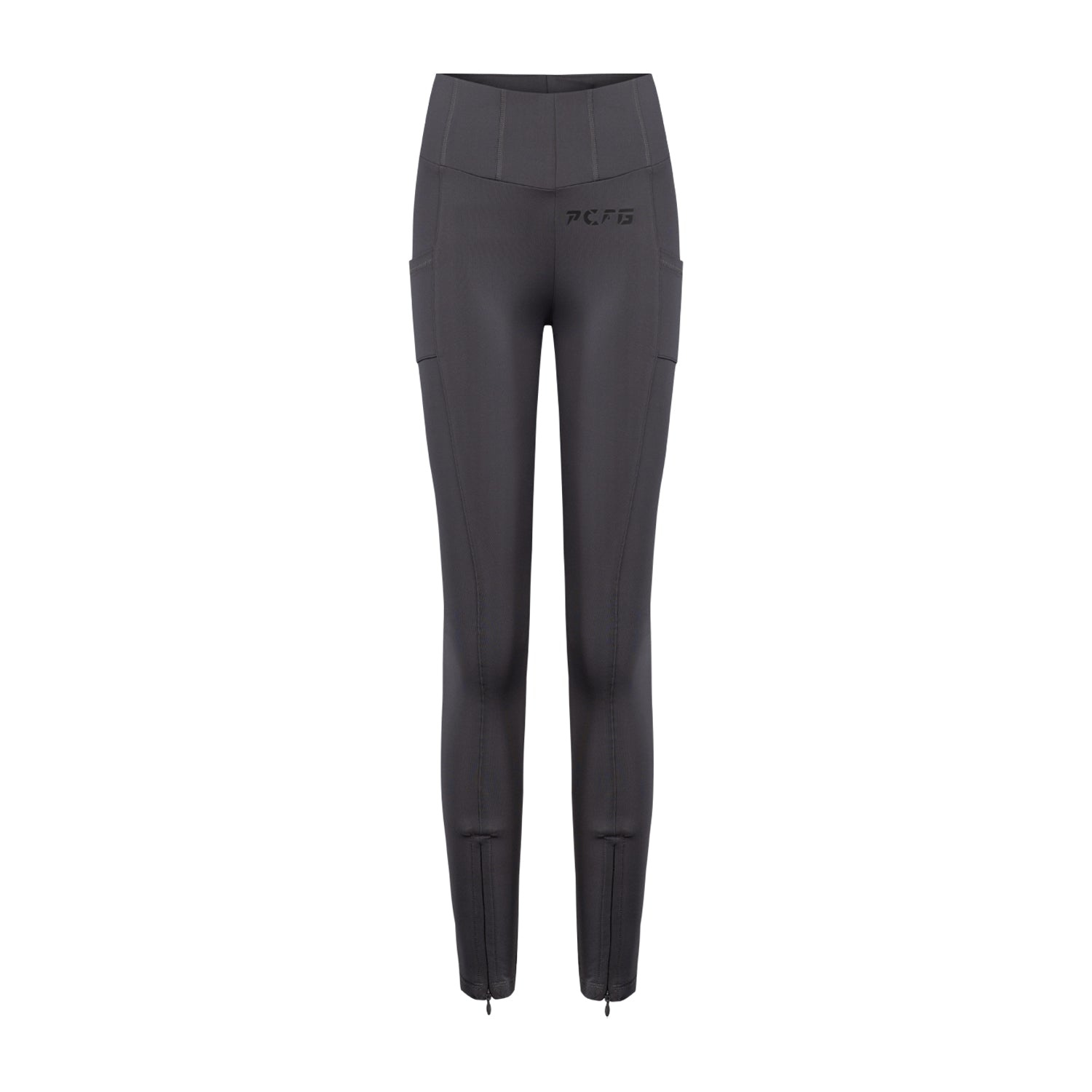 Pcfg Women's Black / Grey Your Itch Active Legging In Gray