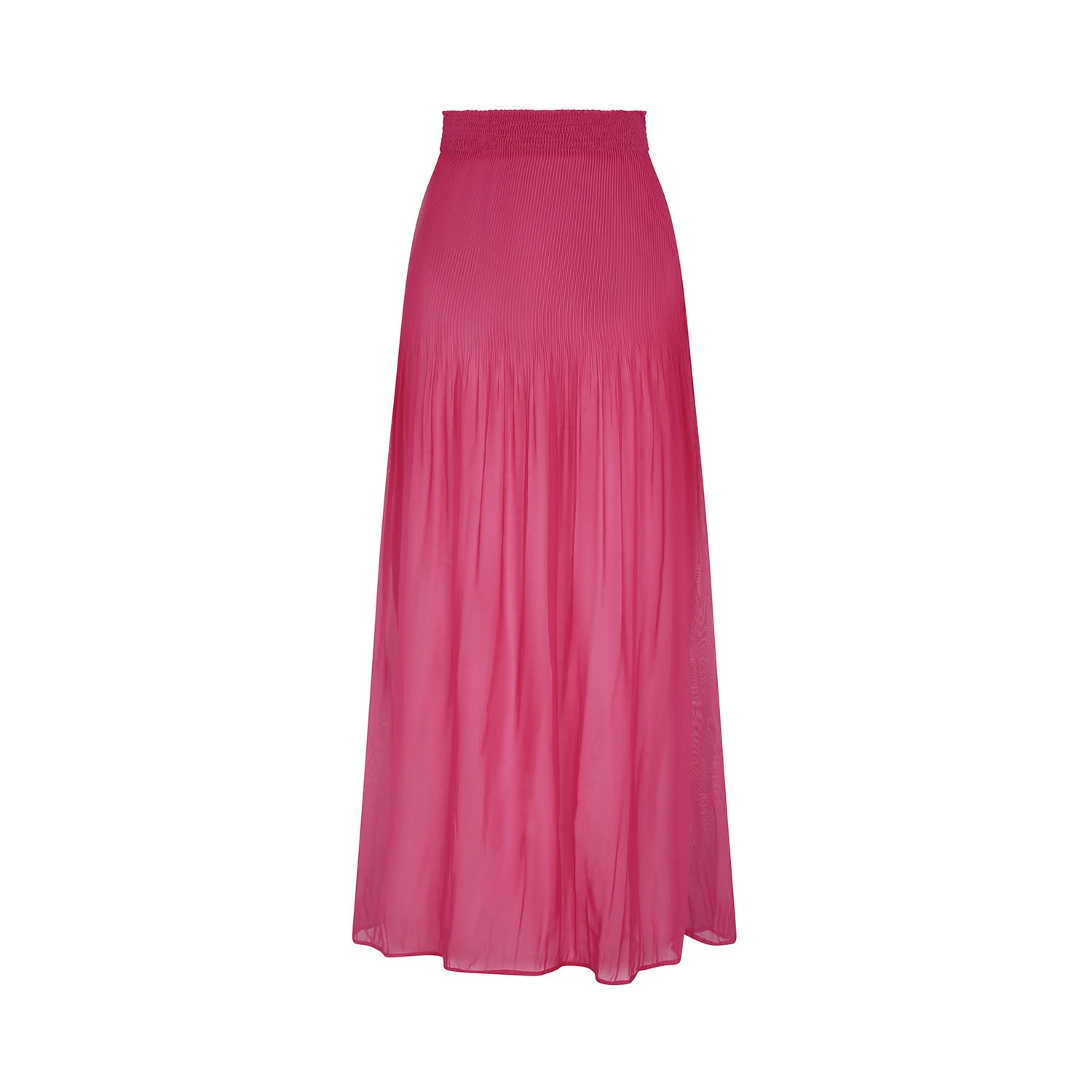 Aguaclara Women's Pink / Purple Fuchsia Maxi Skirt In Pink/purple
