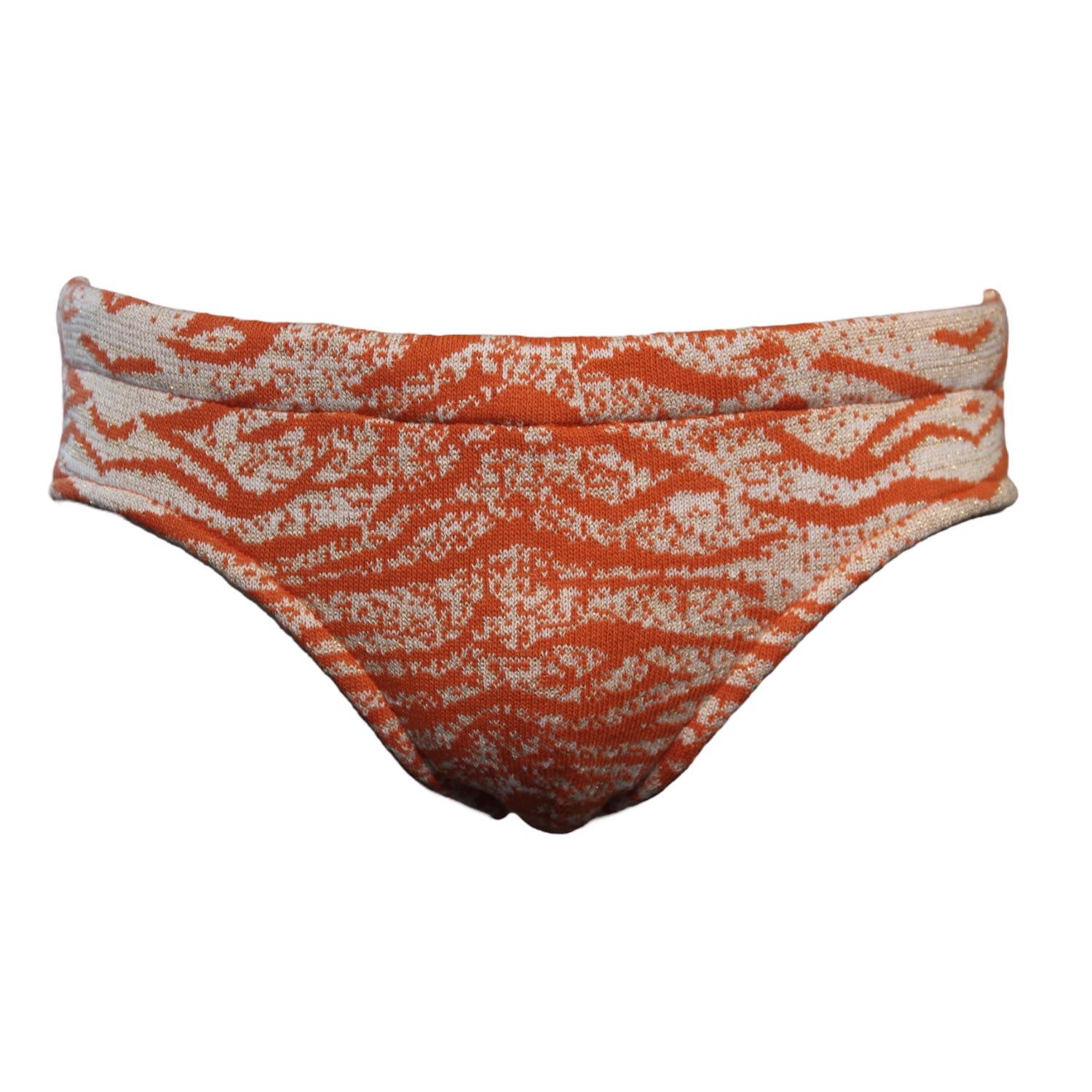 Maria Aristidou Men's Yellow / Orange / Gold Anatole Swim Brief
