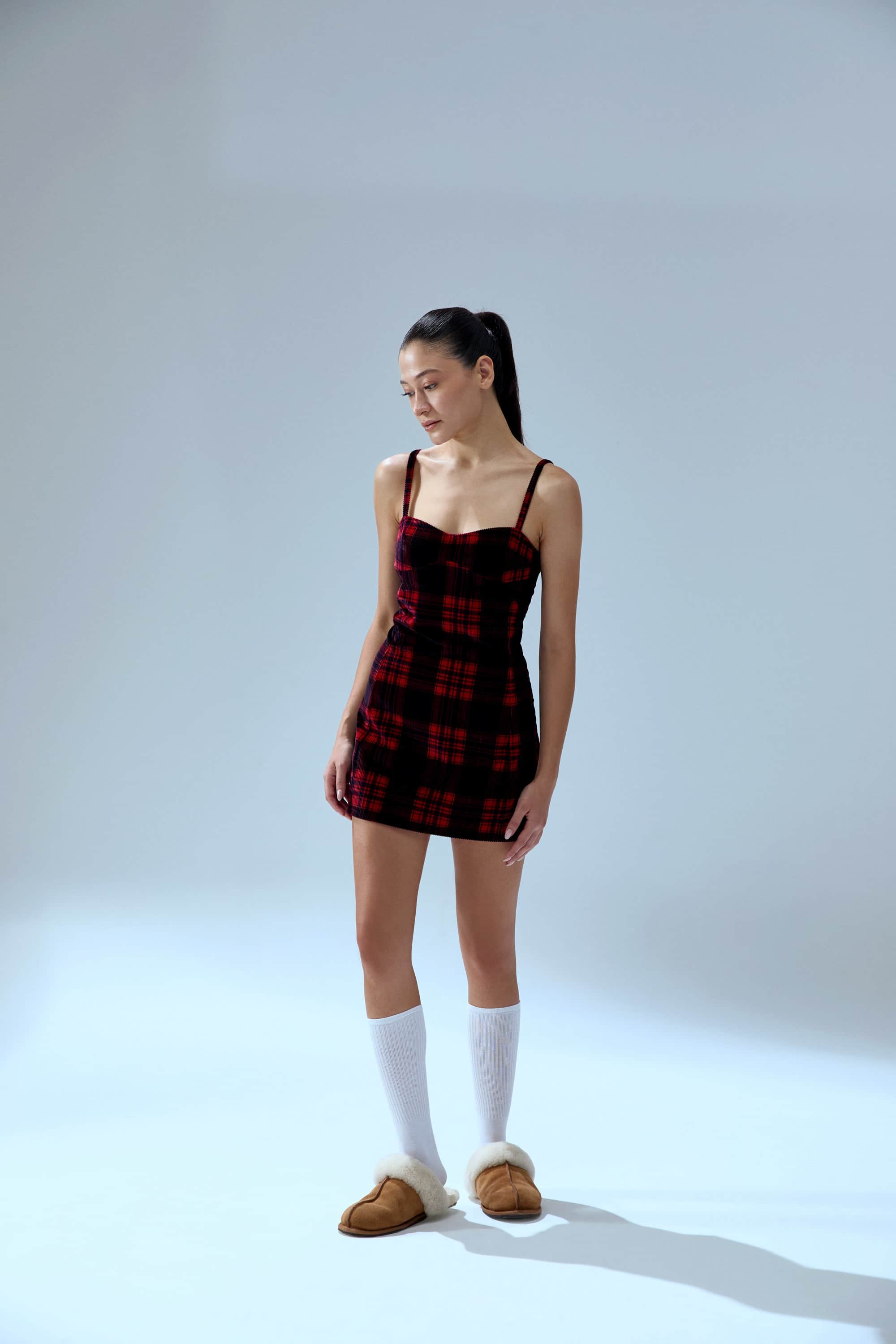 Your Itch Plaid Mini Dress | PCFG | Wolf & Badger
