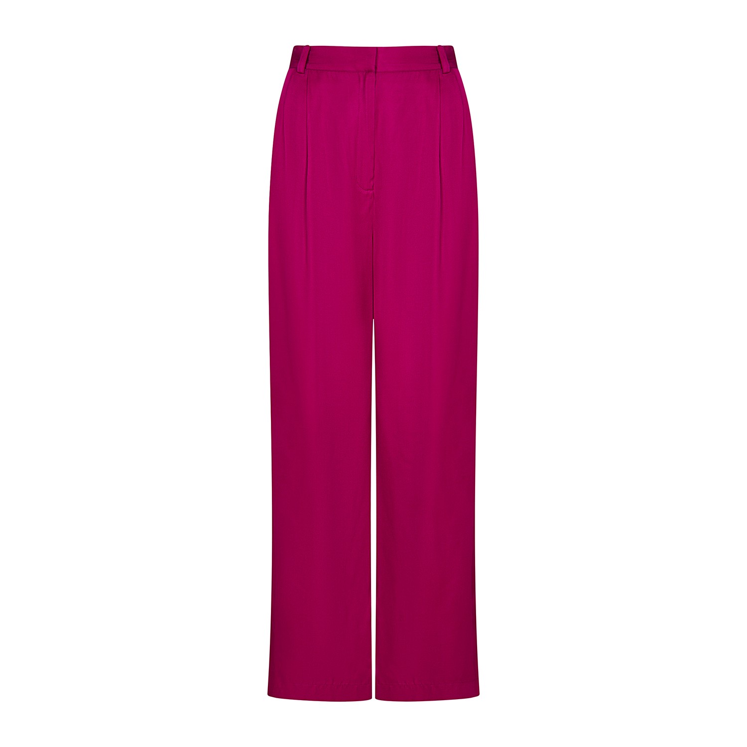 Women’s Pink / Purple The Suit Pants In Magenta Large Roses are Red