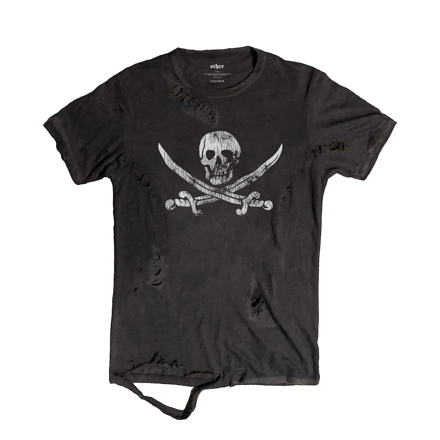 Other Uk Women's Road Crue Thrasher T-shirt In Black