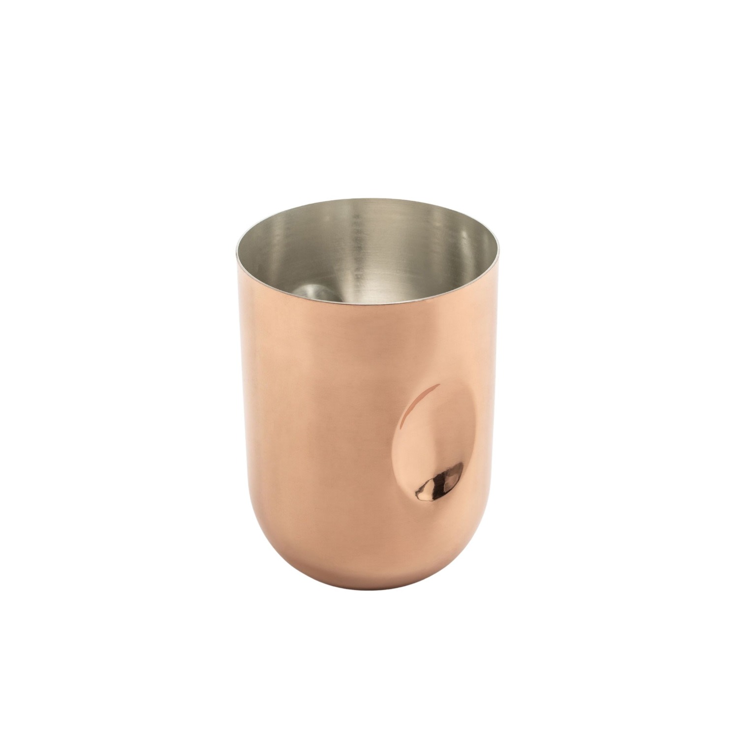 Anatoliacraft Rose Gold Handmade Copper Tumbler, Polished Copper
