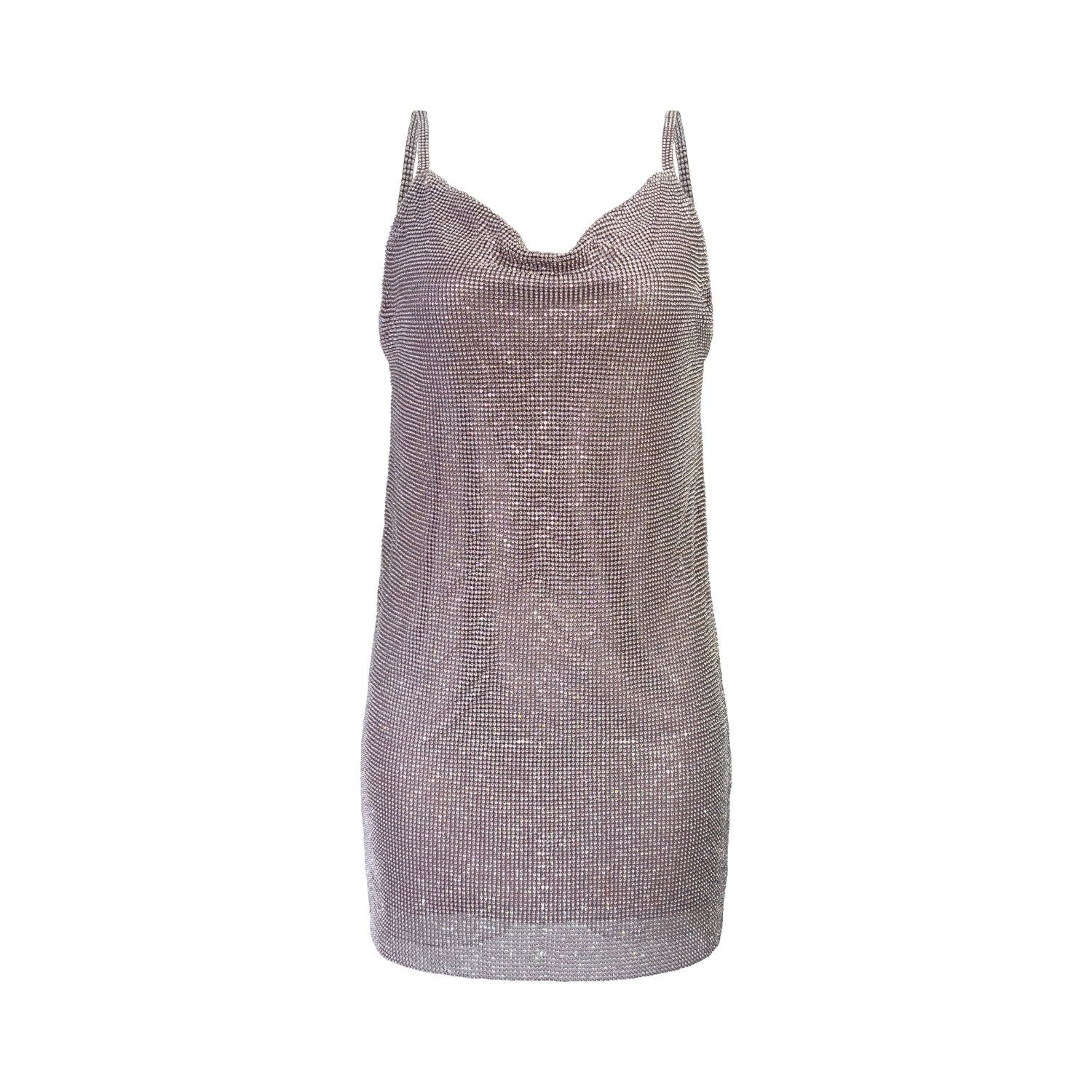 Women’s Pink / Purple Soleil Blush Crystals Backless Dress Small Inamore