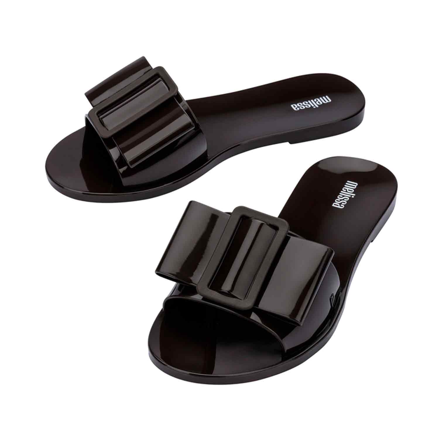 Melissa Women's  Babe Flat Slide - Brown