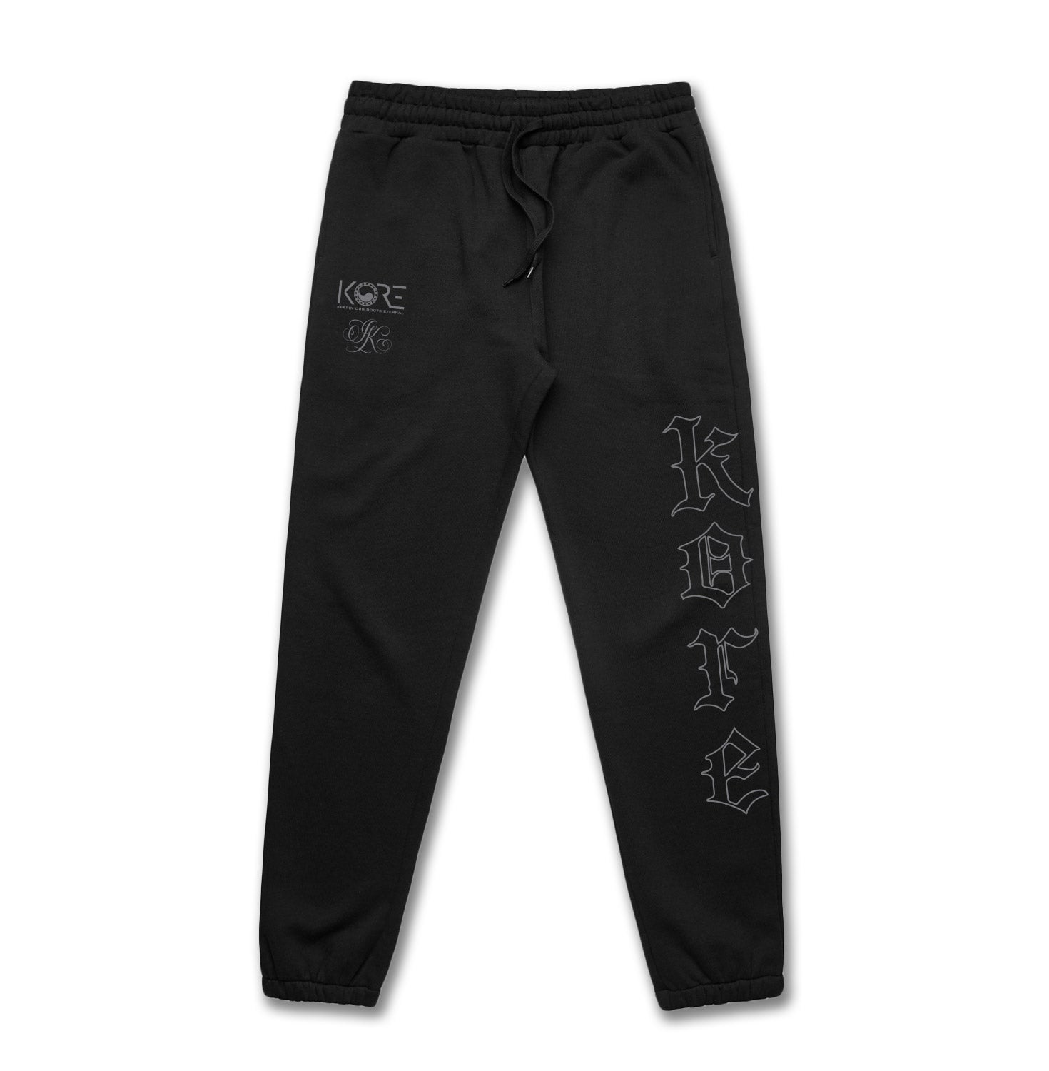 Korelimited Men's  Stylized Sweatpants In Black In Black
