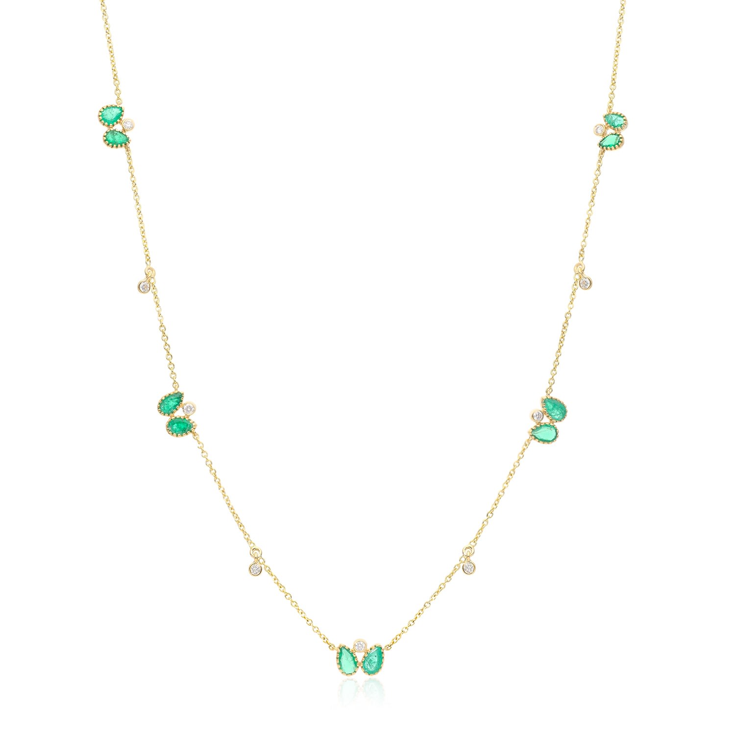 Women’s Gold Naida Siren Necklace The Jewelz