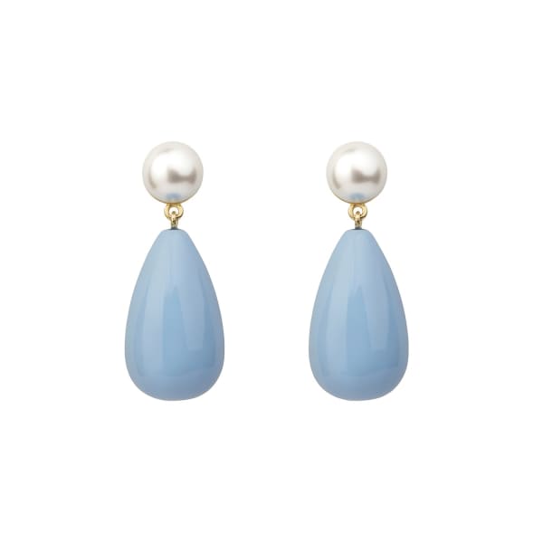 ESHVI Baby Blue Earrings