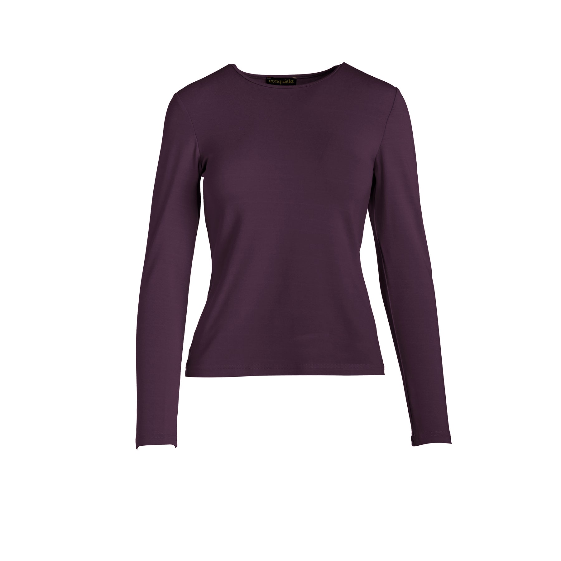 Conquista Women's Pink / Purple Maroon Jersey Top By  Fashion In Pink/purple