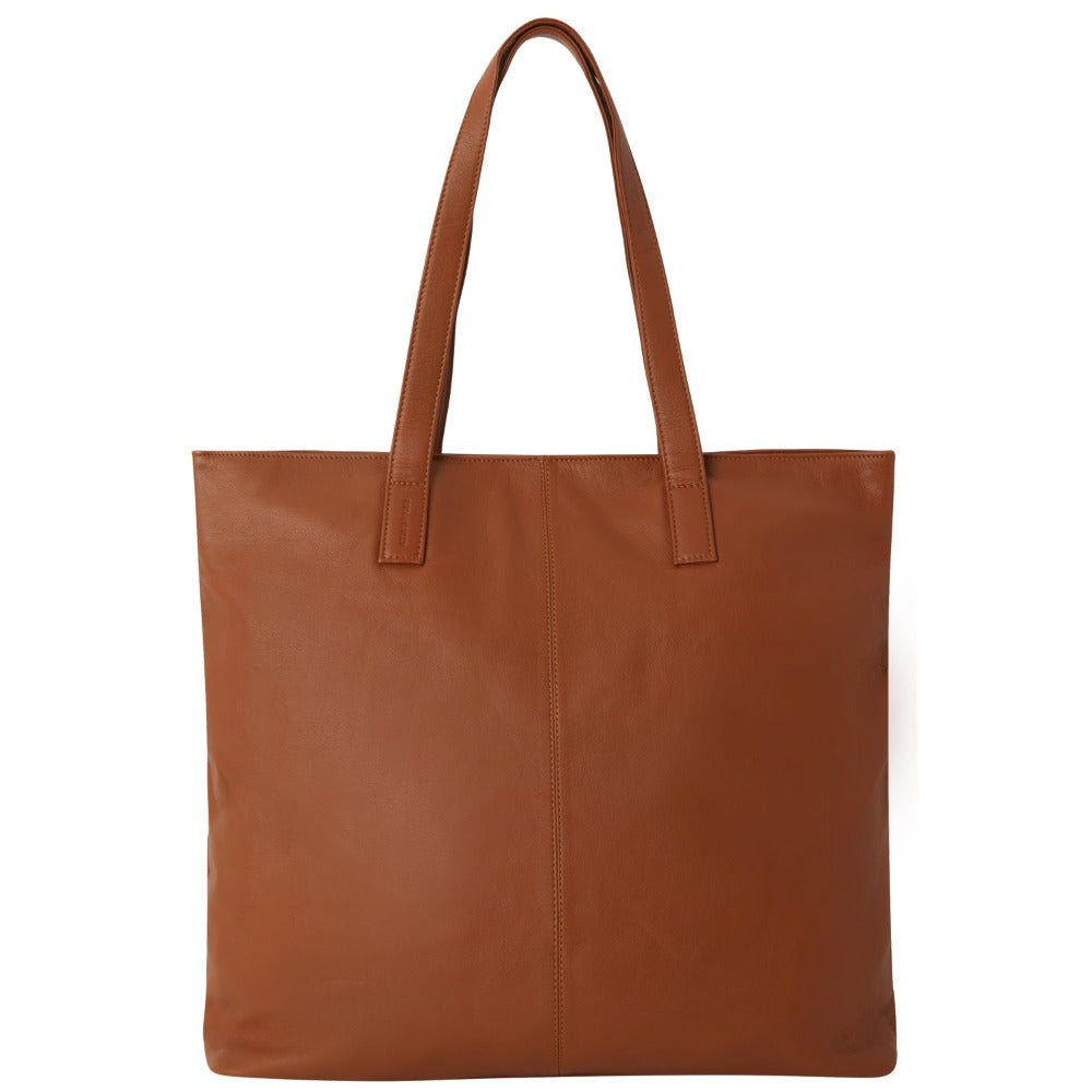 Neutrals / Brown Camel Women’s Leather Everyday Tote Shopper Bag Bxaln One Size Brix+Bailey