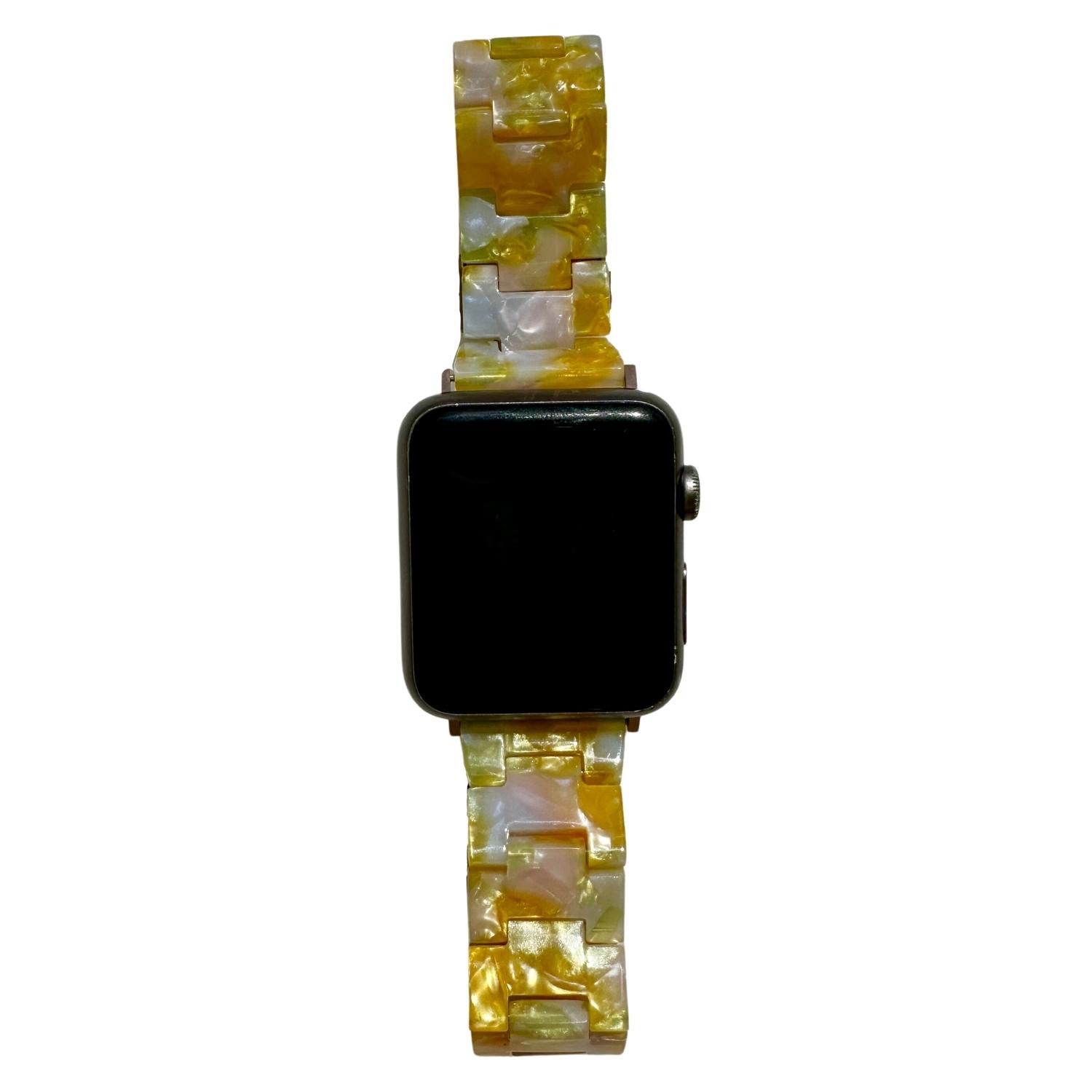 Women’s Yellow / Orange Apple Watch Band In Canary Small Closet Rehab