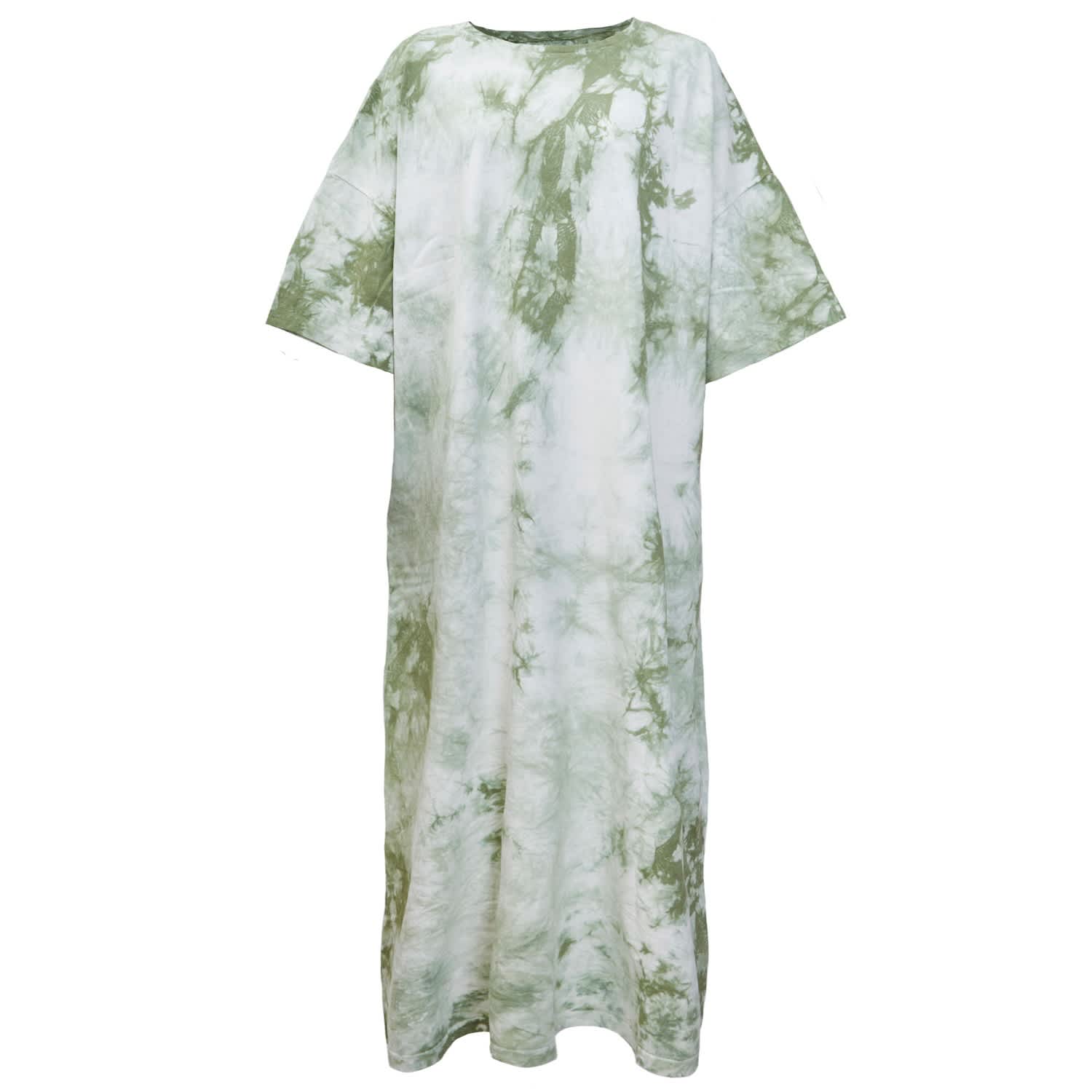 tie dye t shirt maxi dress