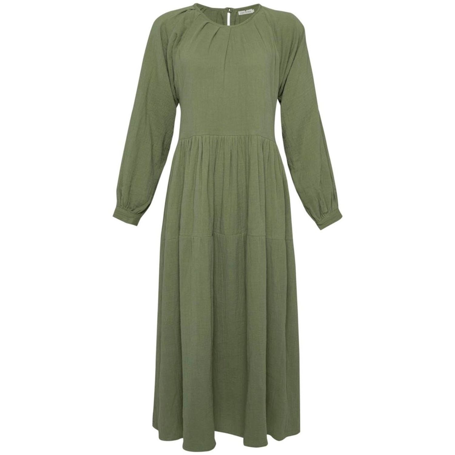 State Of Georgia Women's The Dylan Cotton Maxi Dress  Sage Green
