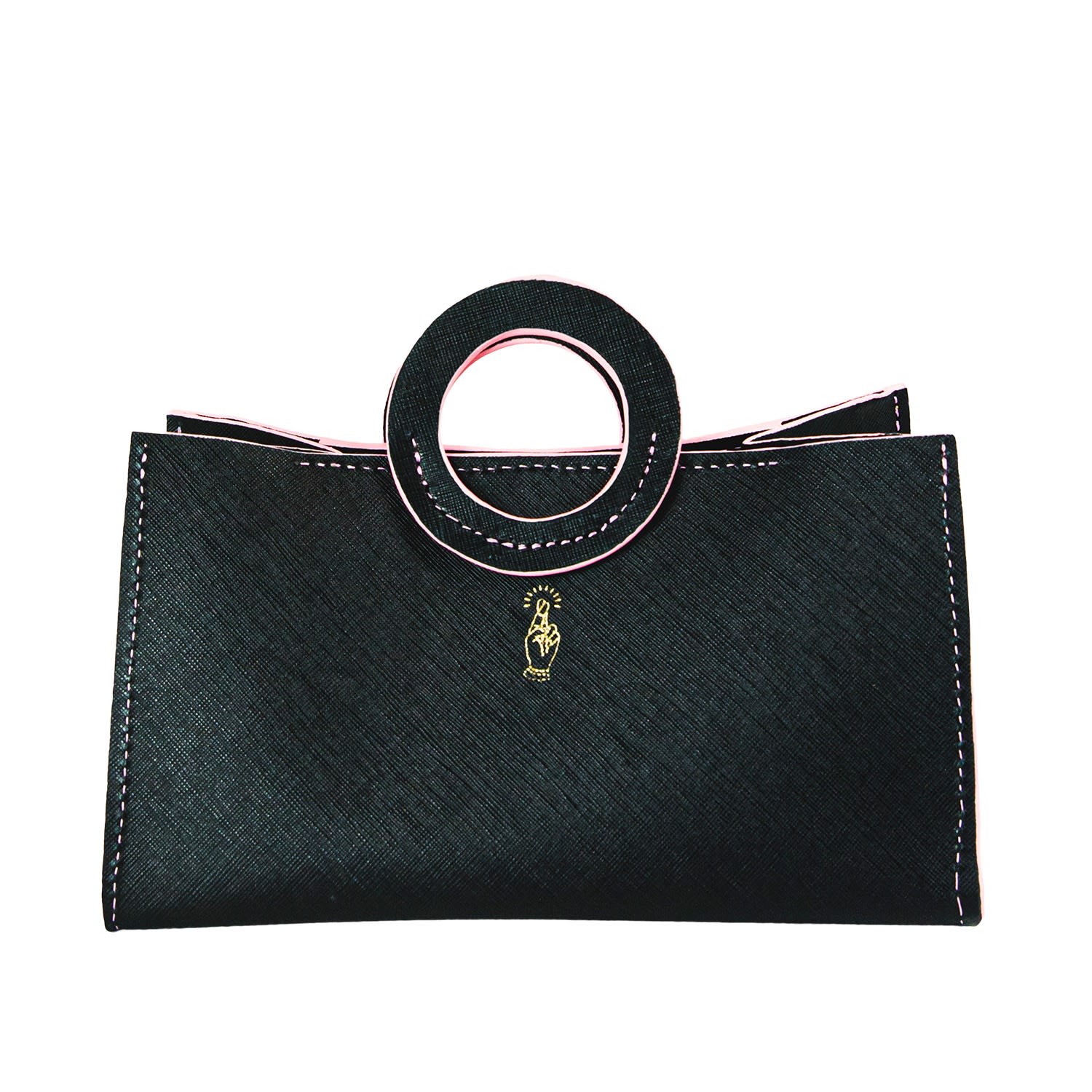 Women’s Black Mini Maeve Tote - Licorice Honeymouth