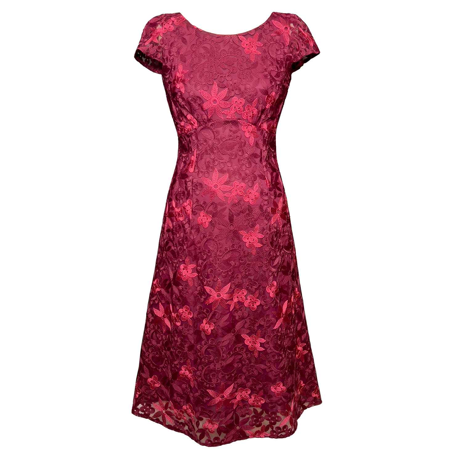 azalea lace dress Joyfolie Girls Azalea Maxi Boho Dress in Scarlet, Size 2