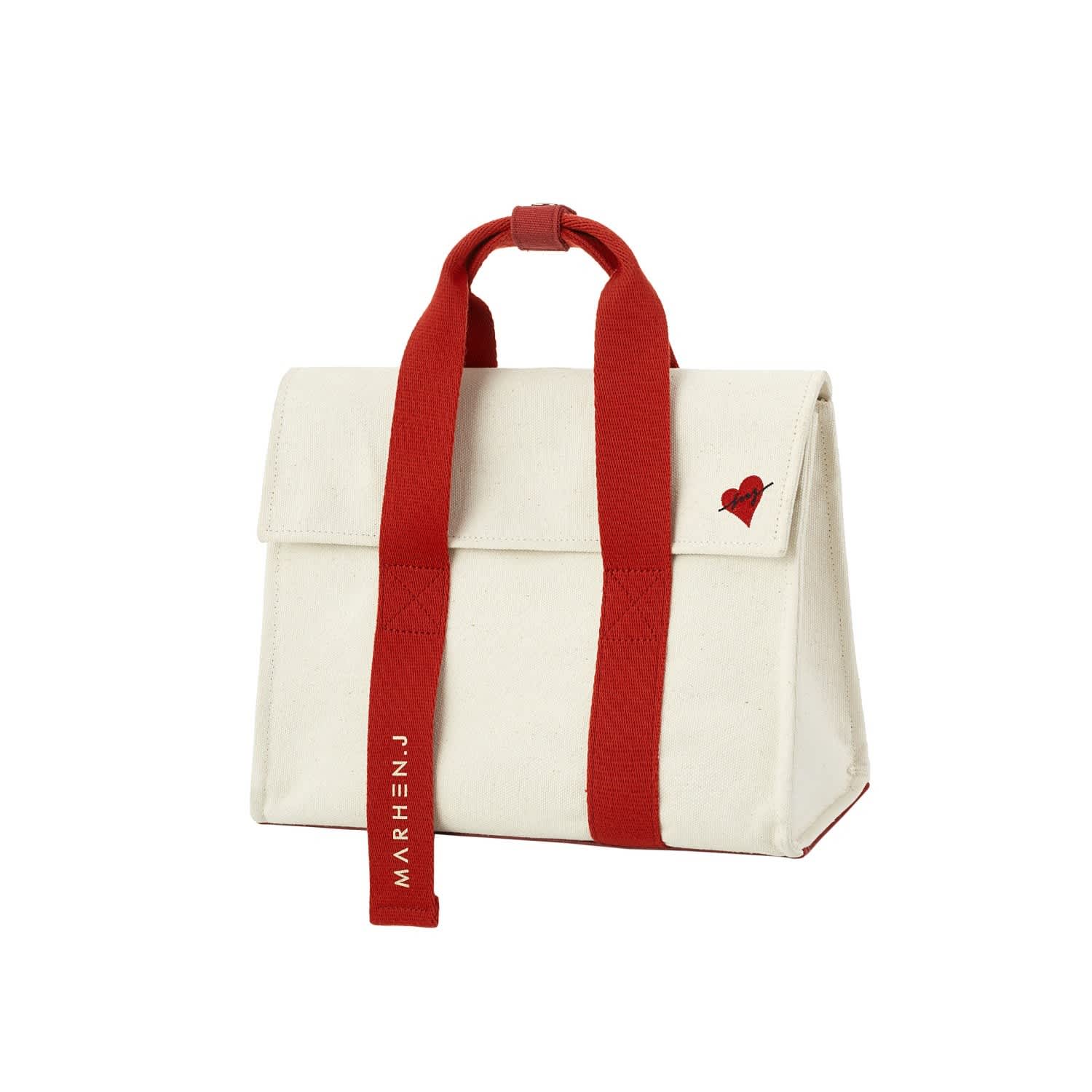 JNHearts バッグ Check Wool Garden Mini/Red JNHearts バッグ Check