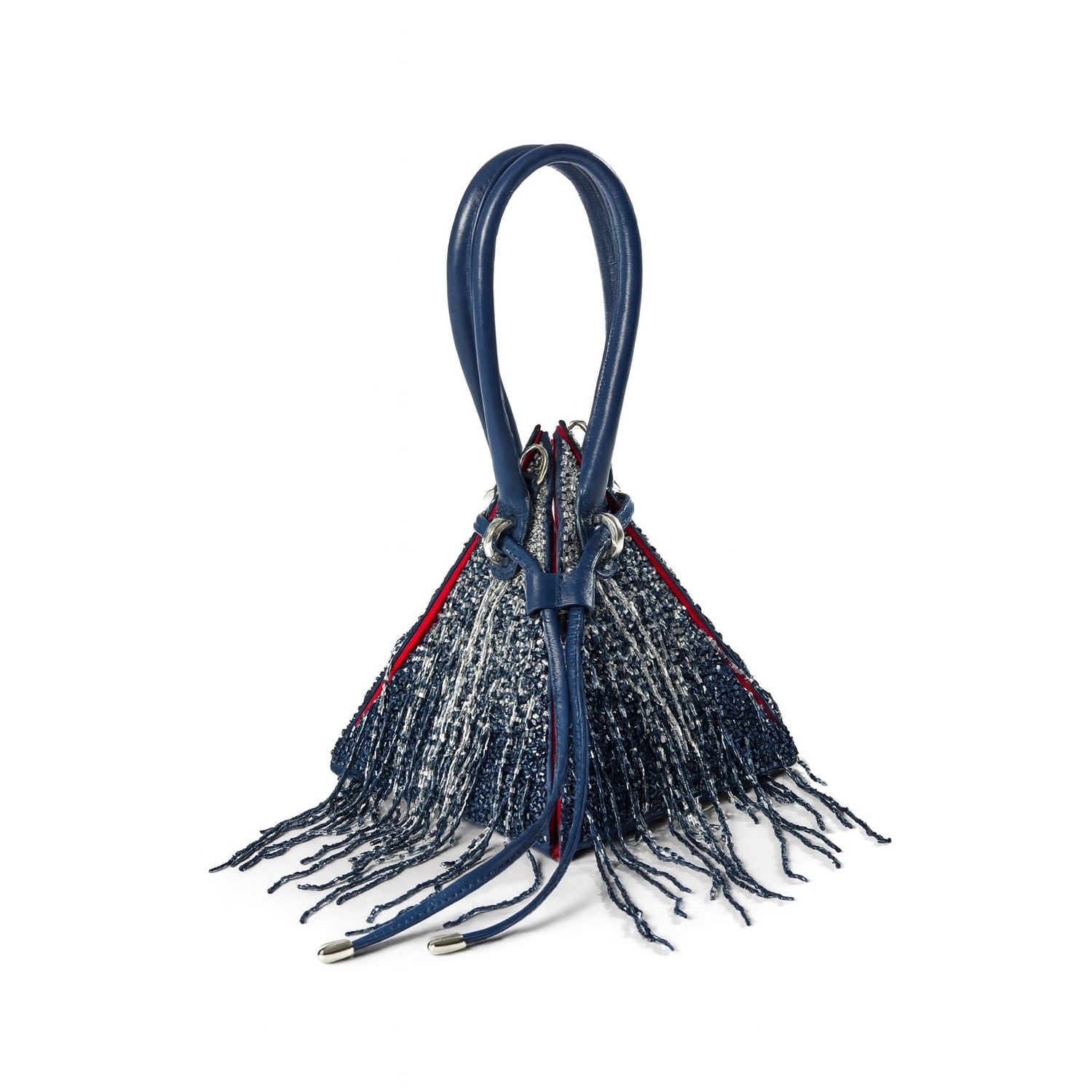 Songs Of Siren Women's Blue / Silver Starfall Pyramid Bag In Multi