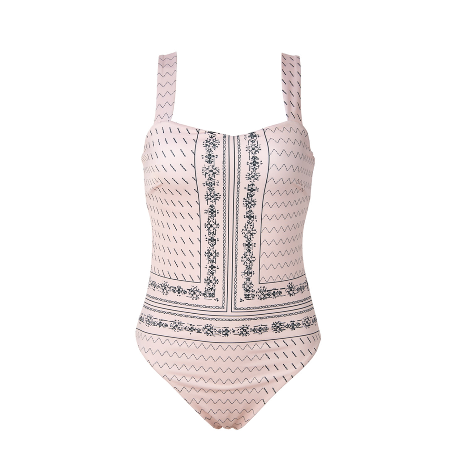 Anamaison Women's Text From Ivory Lumi Swimsuit In White