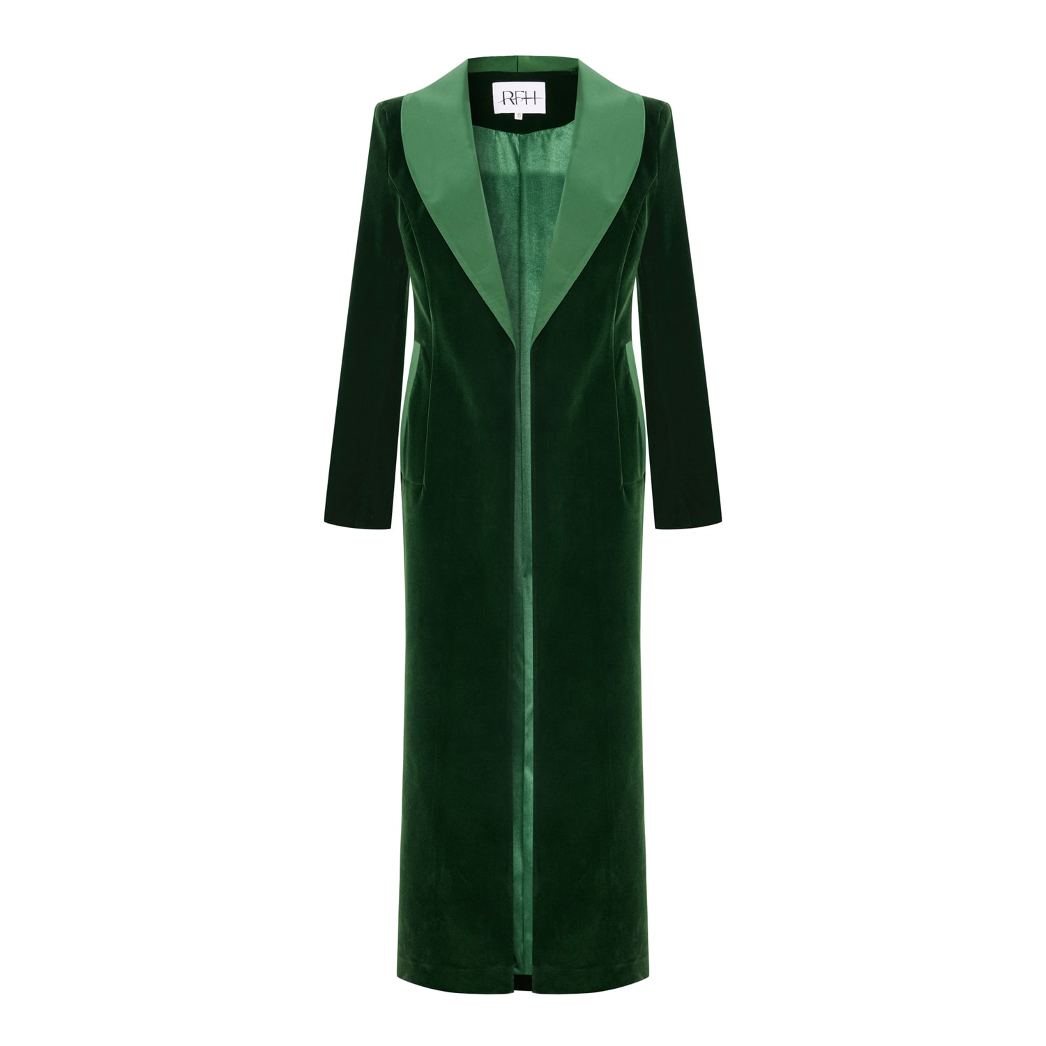 Women's Green Velvet Noble | Small | Roqaia Fashion House