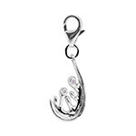 Lucy Quartermaine Women's Silver Wave Charm In Silver