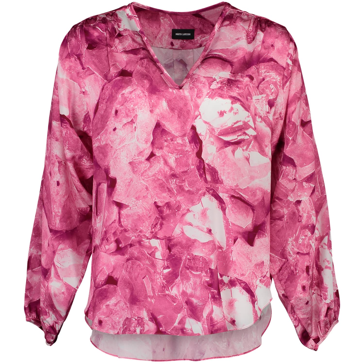 pink batwing top