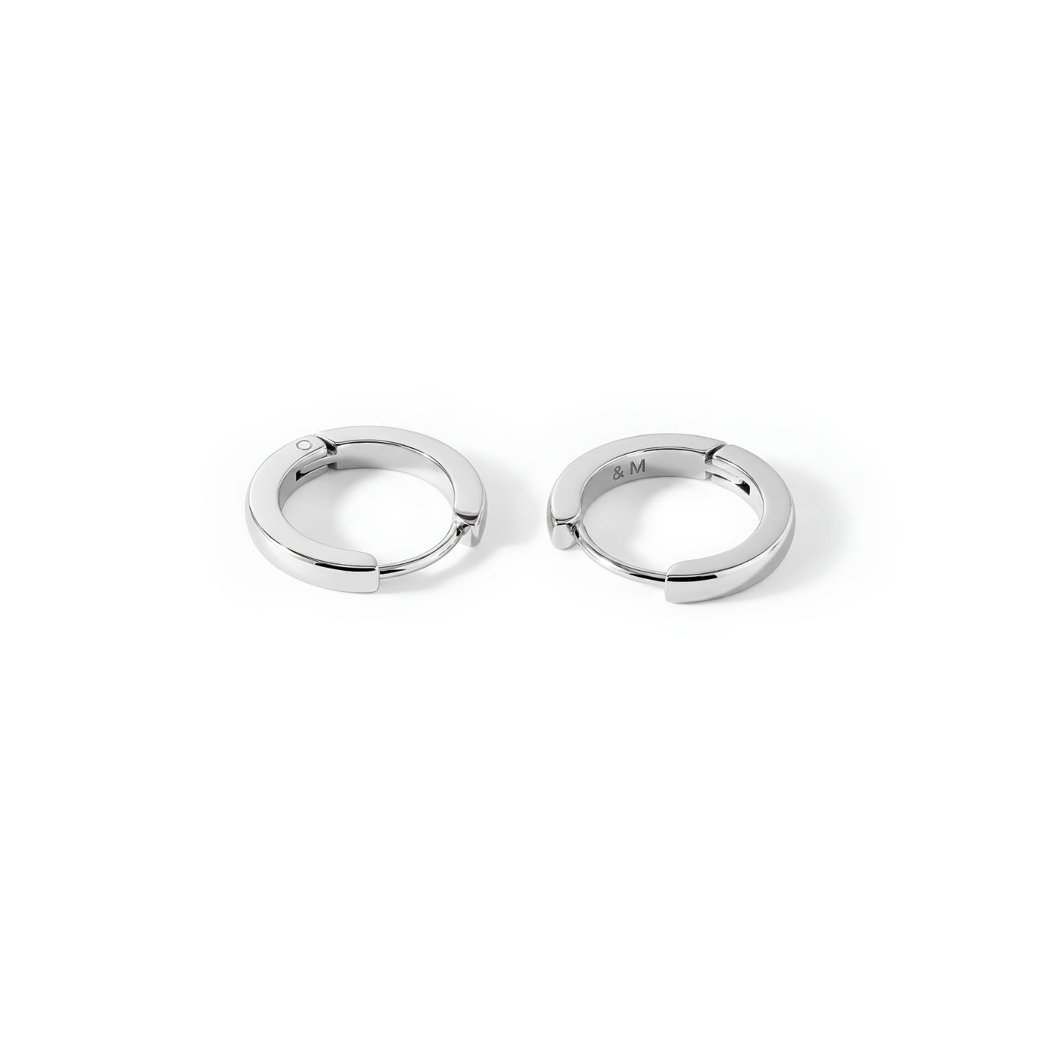 Women's Silver The Sloane Huggies | Lei & Mar Co.