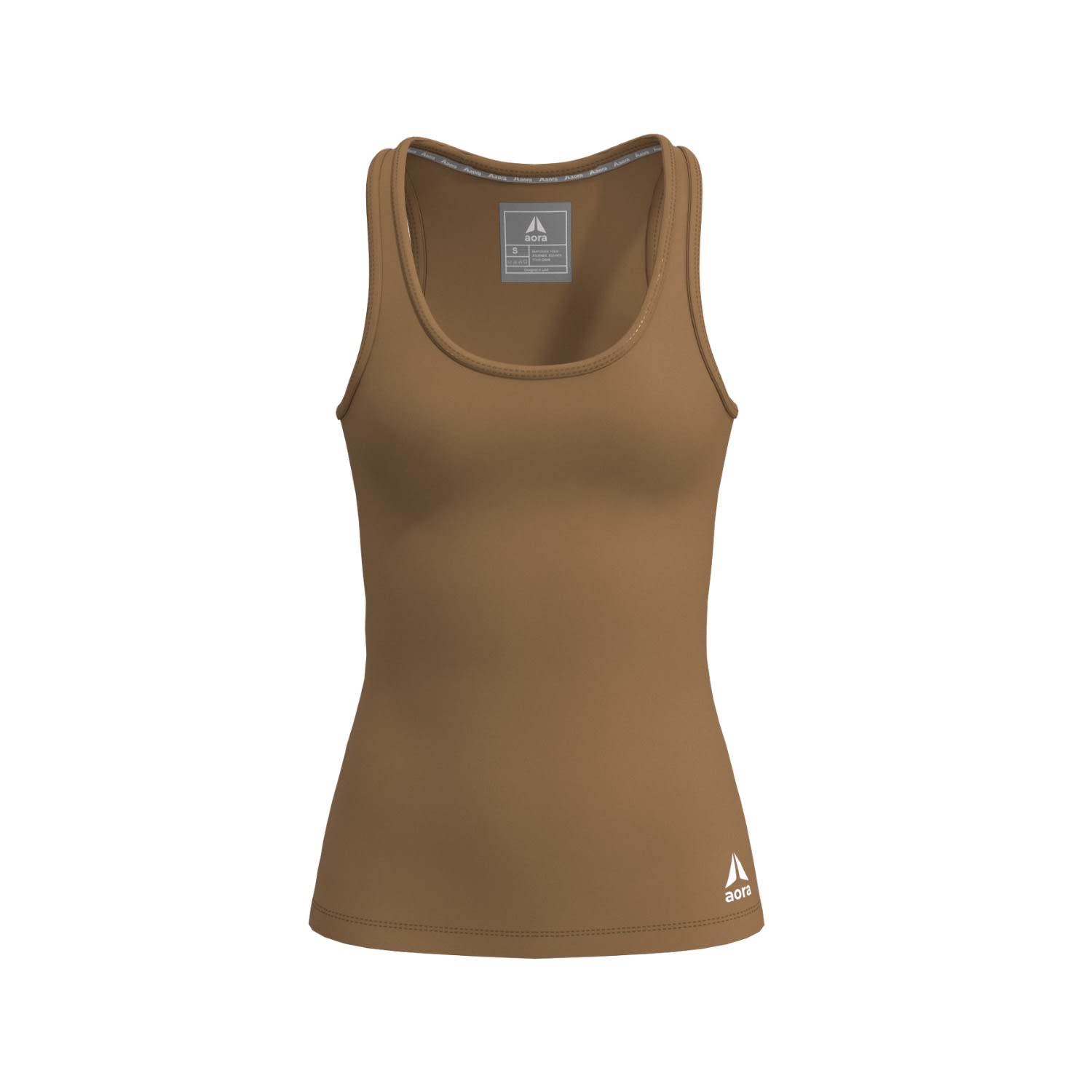 Aora Athletics Women's Daily Tank Top - Brown In Brown
