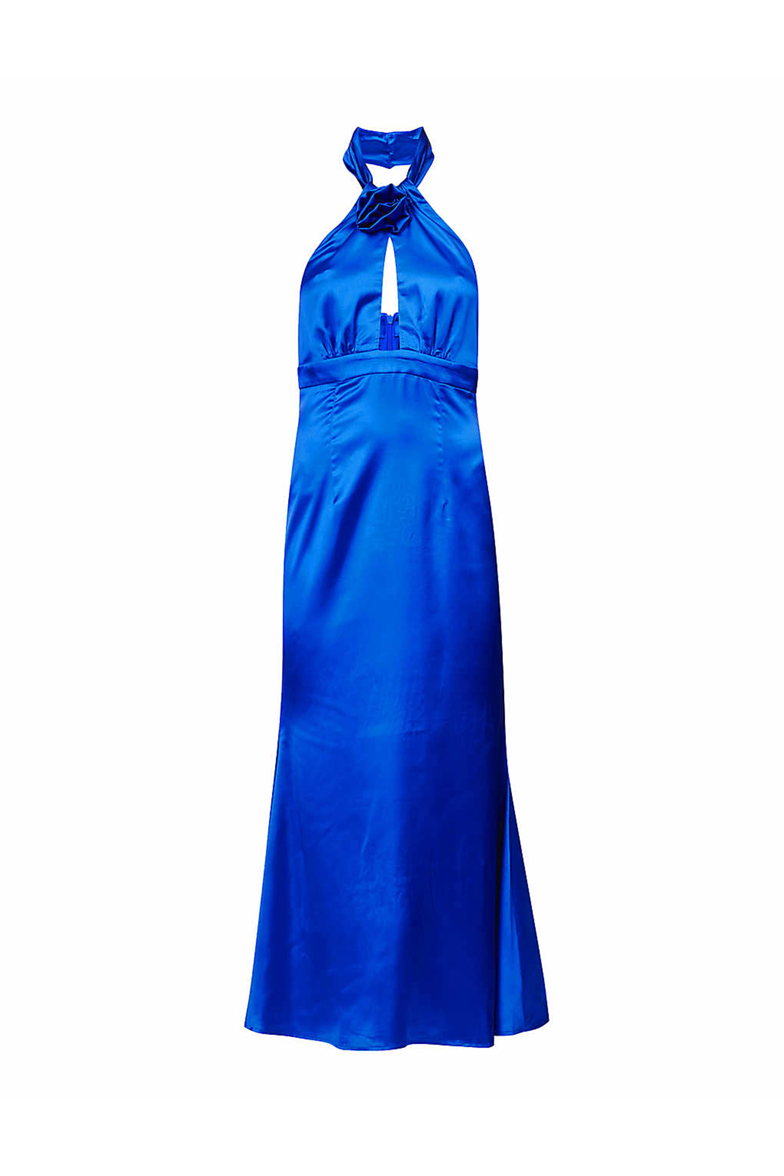 Women’s Rue Cobalt Blue Midi Dress Large Amy Lynn