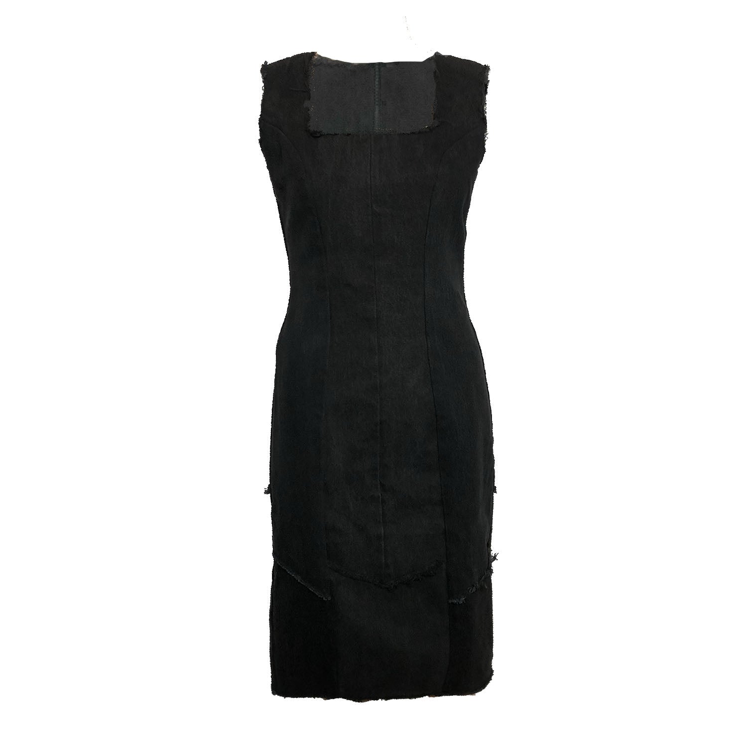 Deborah Lindquist Eco Lifestyle Women's Black Bettina Denim Dress In Black