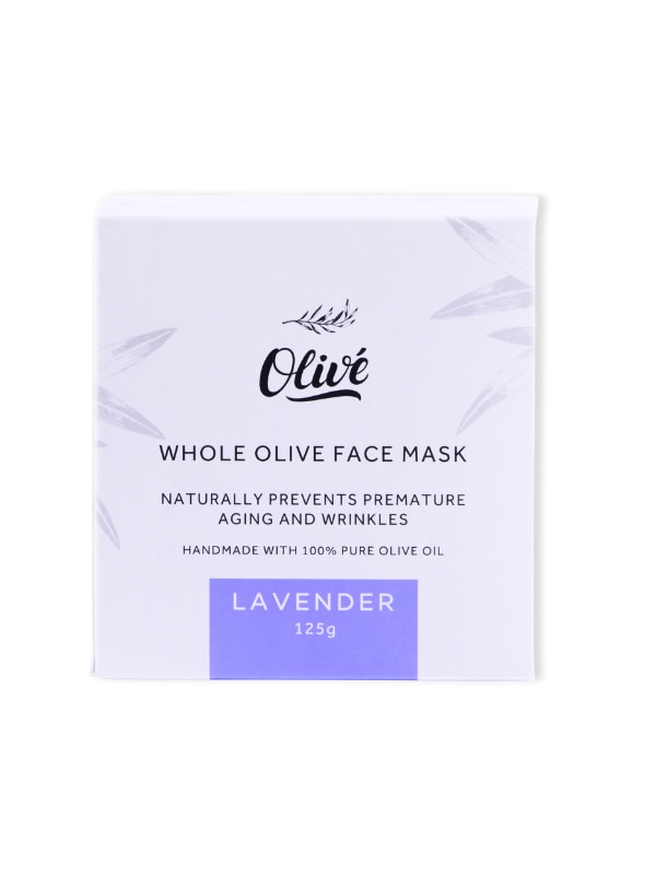 Neutrals Oliv Whole Olive Facial Mask - Lavender Oliv by the Olive Soap Company