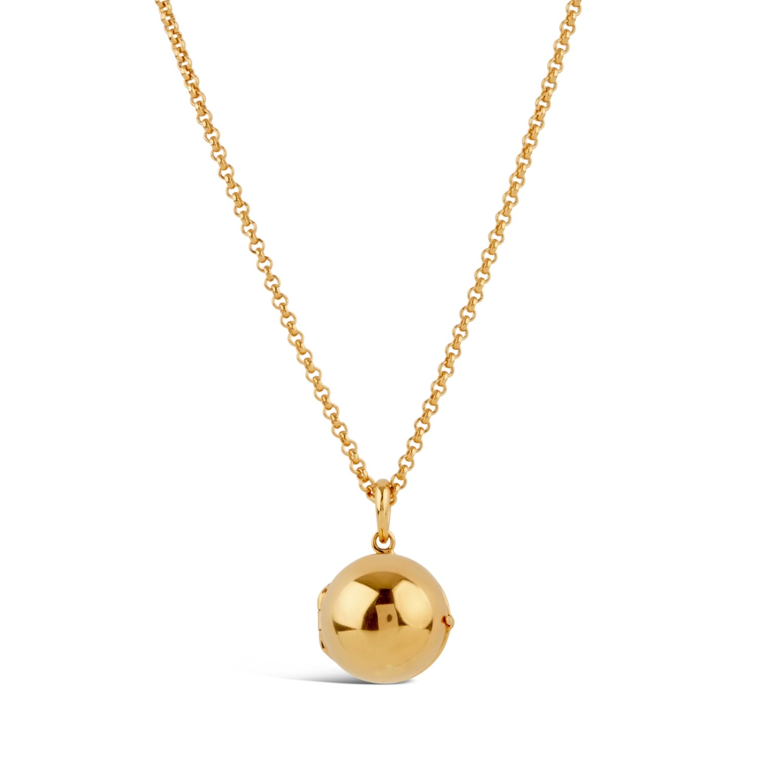 Dinny Hall Women's My World Orb Locket Gold Plated