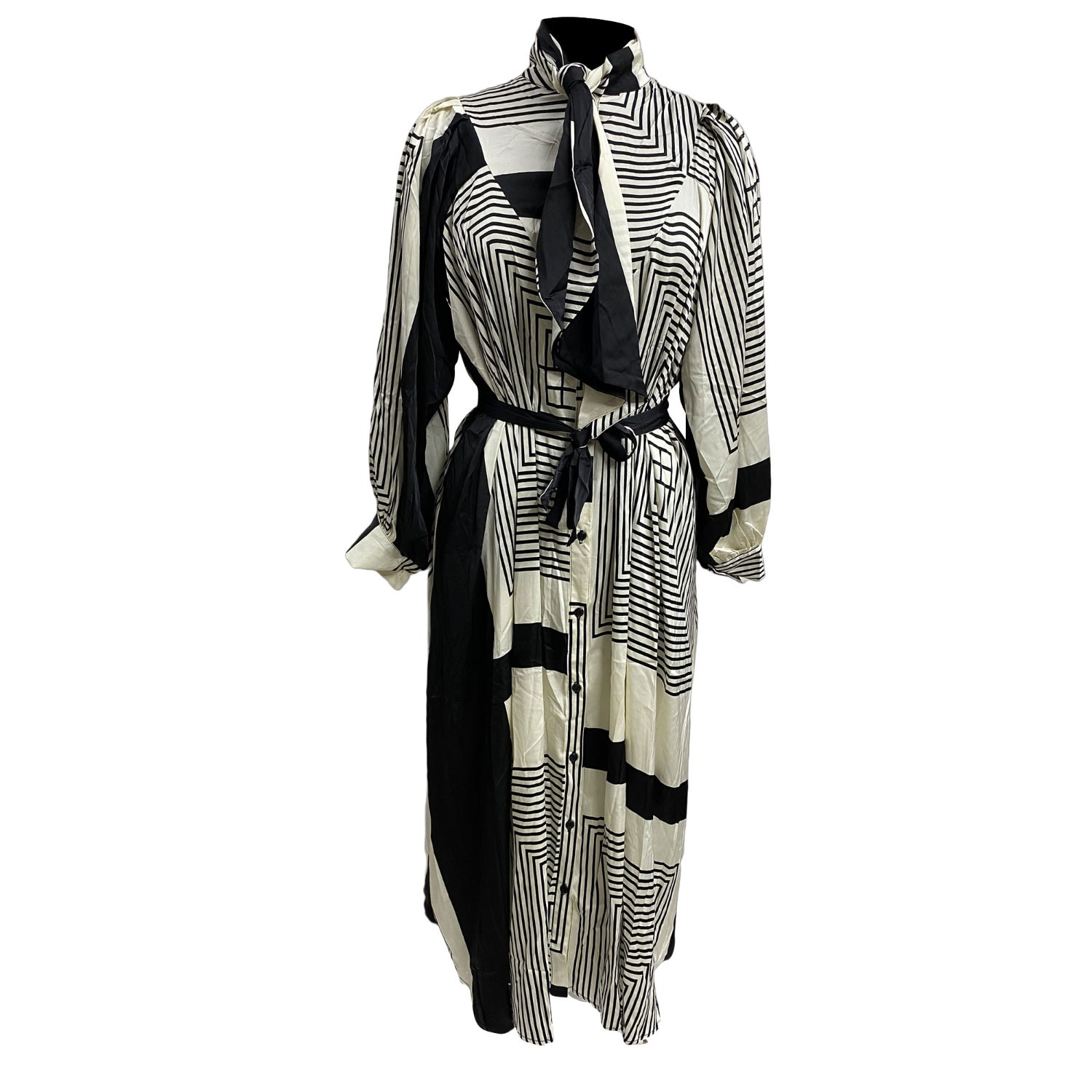 Zasta Studio Women's Black Summer Print Edition Ten In Black